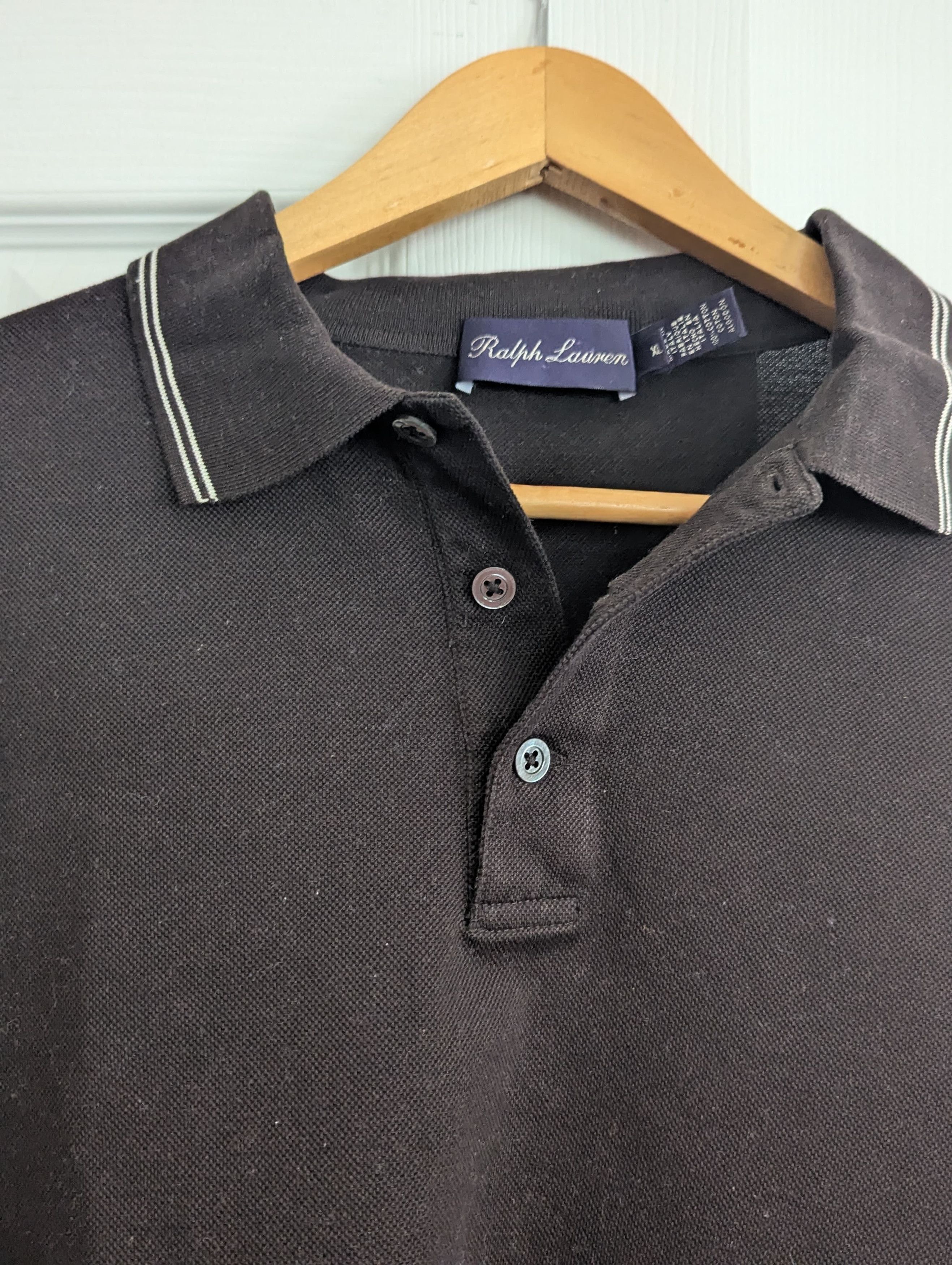 Ralph Lauren Purple Label Vintage Ralph Lauren Purple Label Cotton Shirt Size US XL / EU 56 / 4 - 5 Thumbnail
