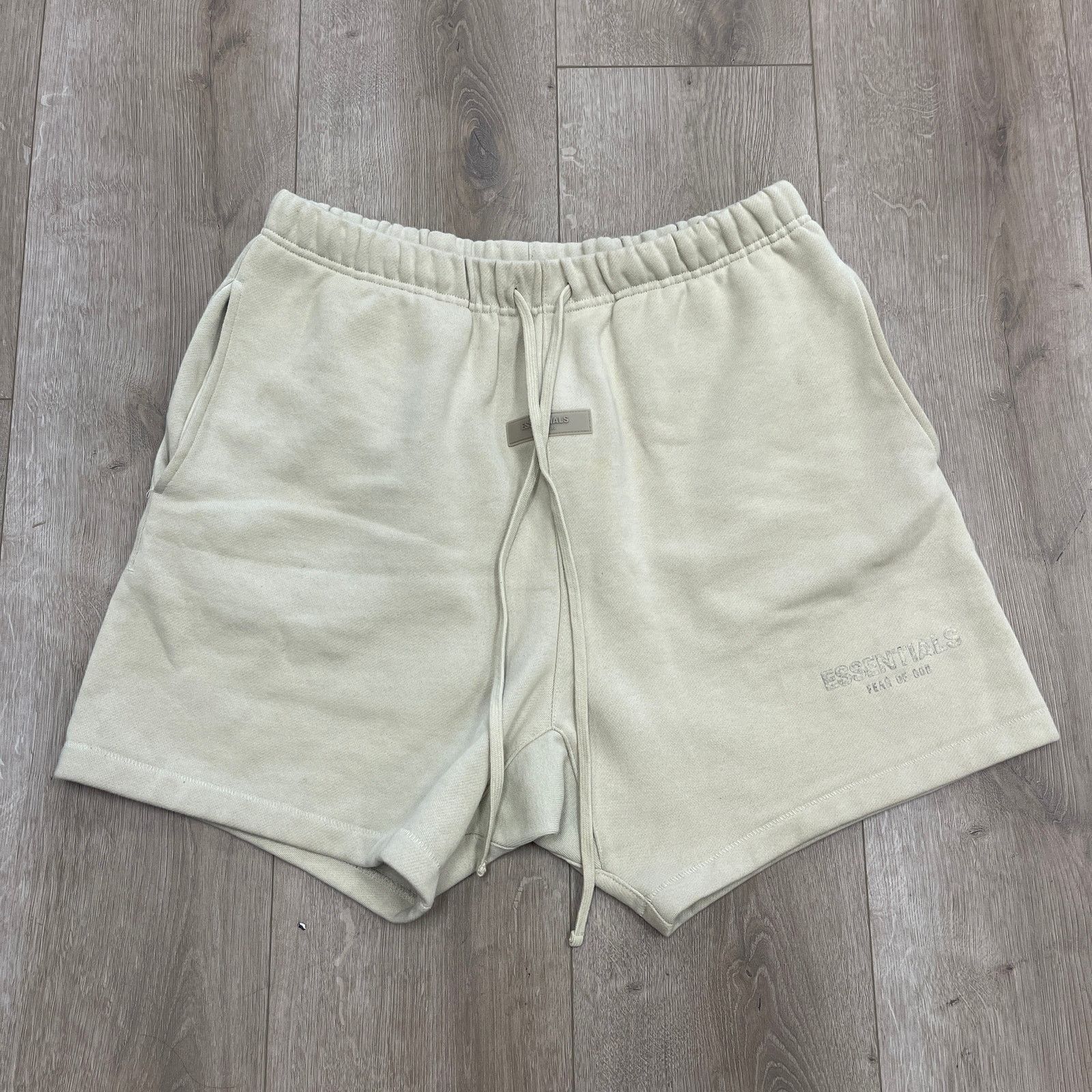 Fear of God Essentials Light Brown Fear Of God Sweat Shorts Size Medium Size US 30 / EU 46 - 1 Thumbnail