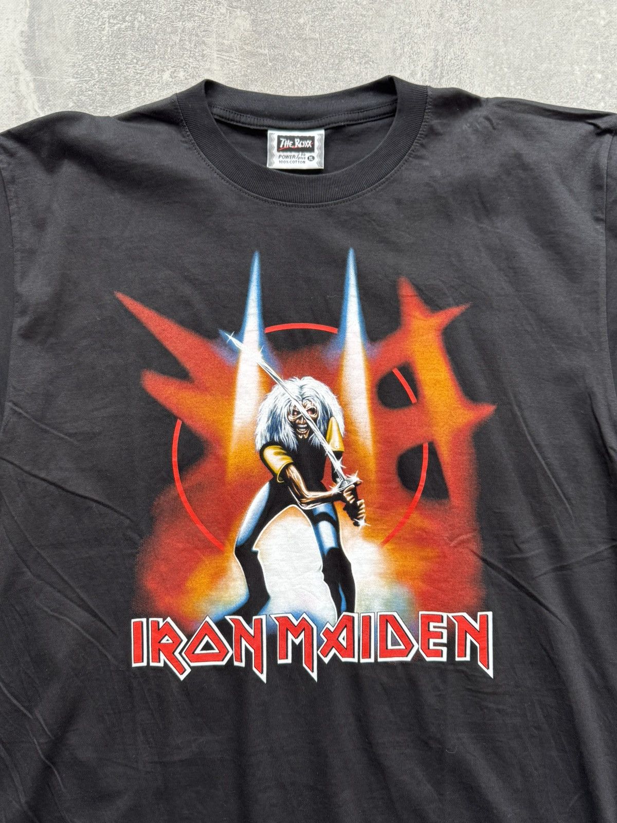 Iron Maiden Vintage Iron Maiden Japan Tour T-shirt Size US XL / EU 56 / 4 - 3 Thumbnail