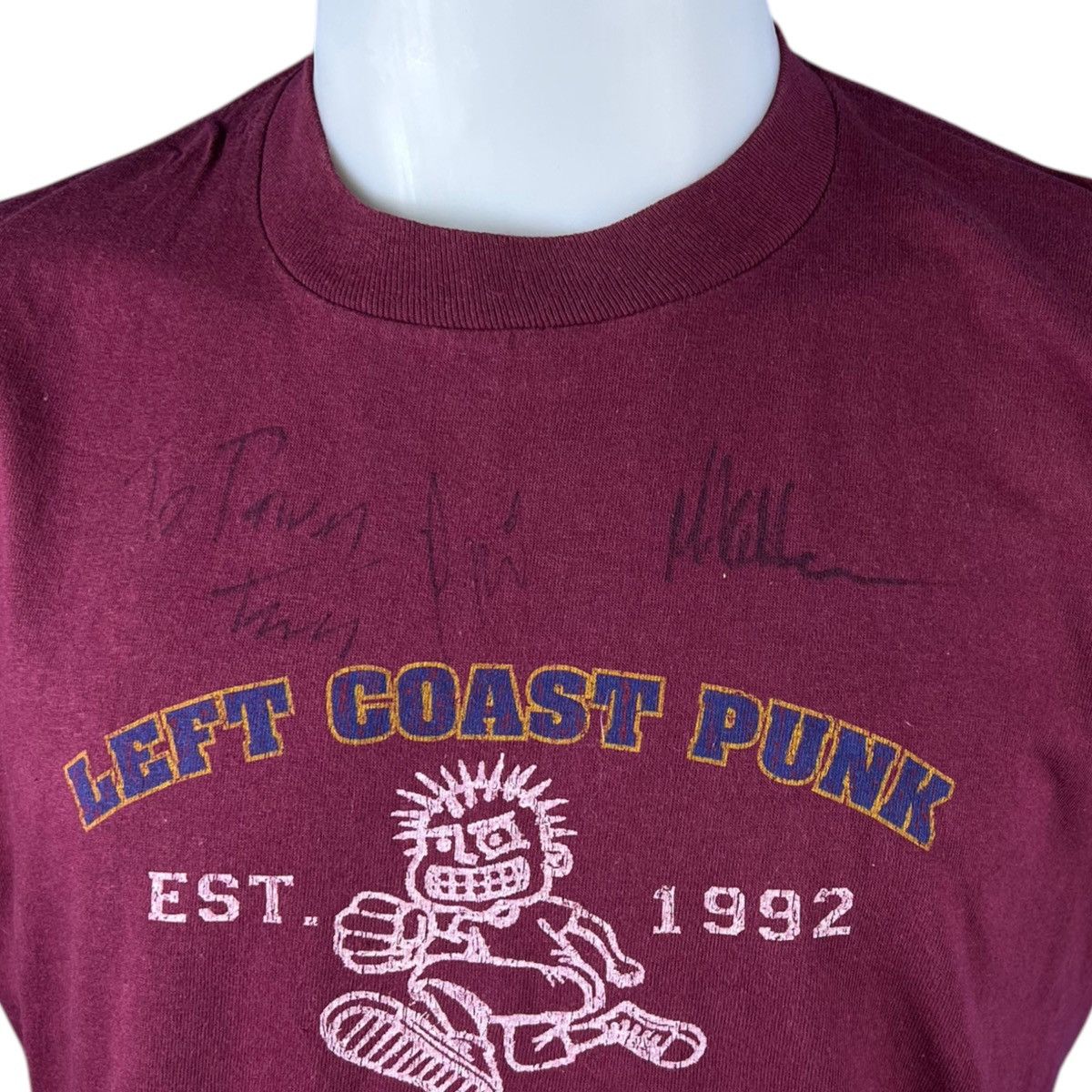 Band Tees MXPX Mike herrera Signature Punk Band Vintage 90s T-Shirt Size US XL / EU 56 / 4 - 4 Thumbnail