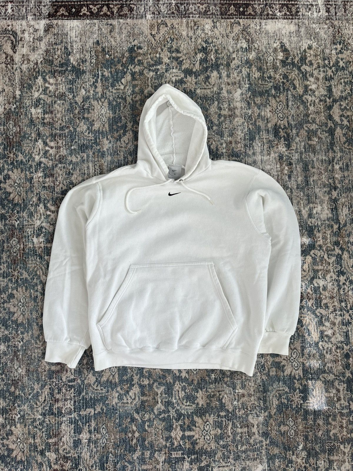 vintage nike center swoosh hoodie