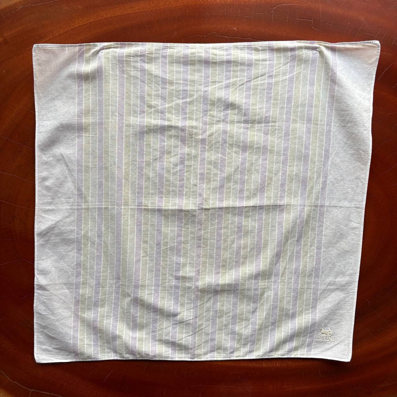 Celine Celine Striped Handkerchief Size ONE SIZE - 2 Thumbnail