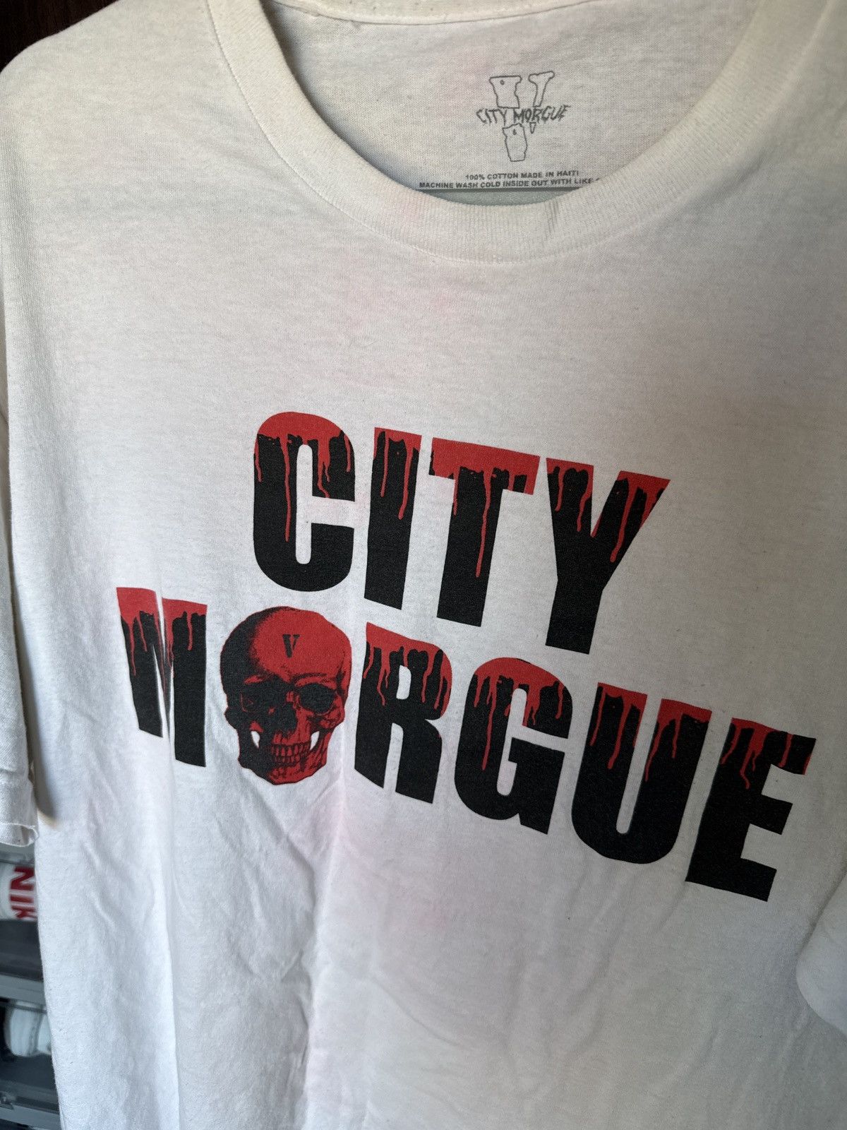 City Morgue × Vlone City Morgue T-Shirt Size US XL / EU 56 / 4 - 4 Thumbnail
