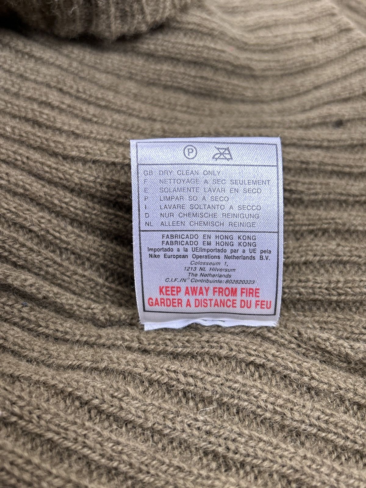 Nike Vintage Nike ACG 2 Thermal Layer Military Wool Sweater Size US M / EU 48-50 / 2 - 10 Thumbnail