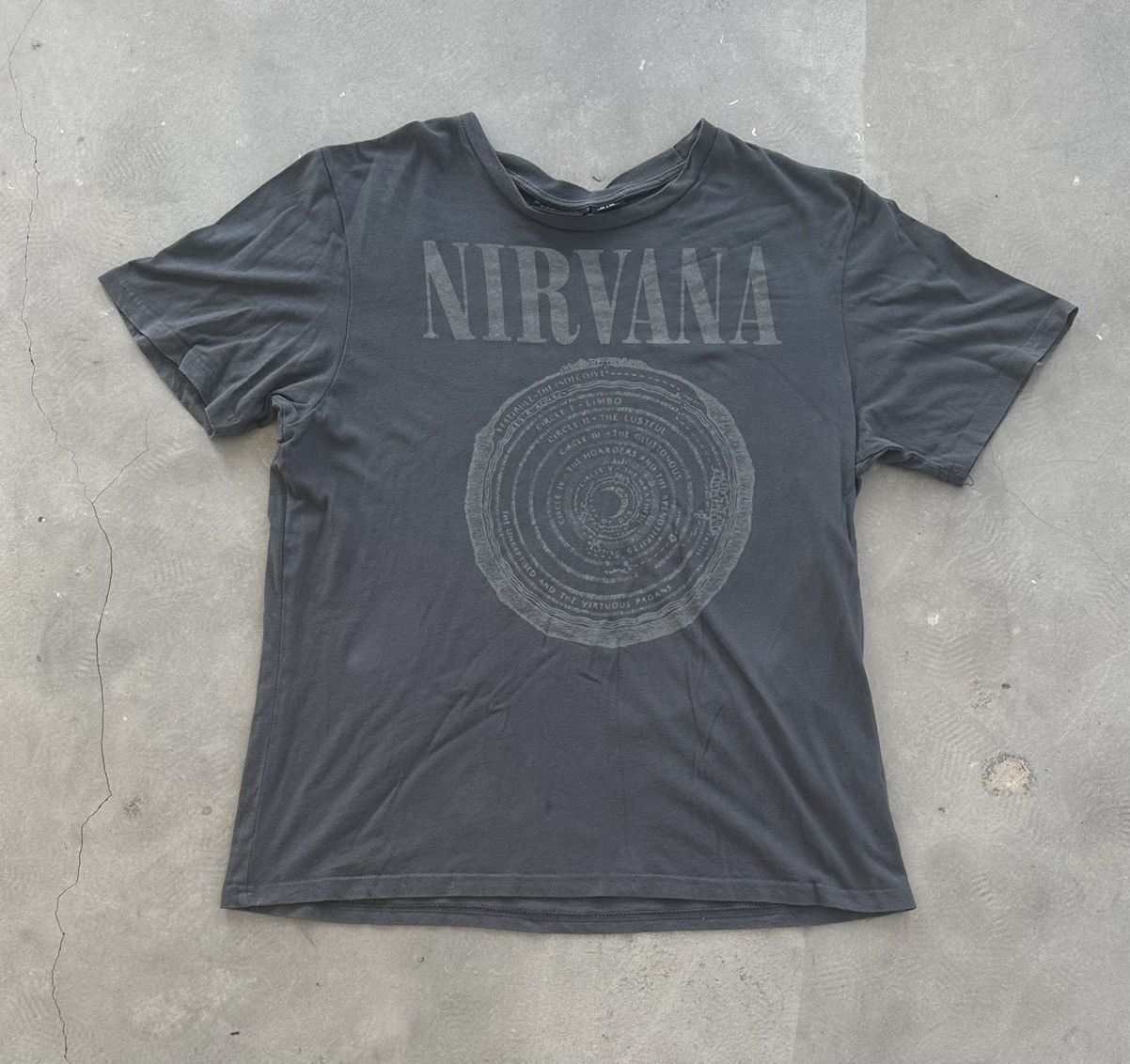 Nirvana × Vintage NIRVANA BAND TEE Size US XL / EU 56 / 4 - 1 Thumbnail