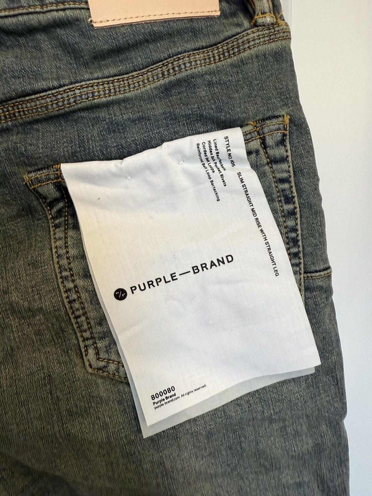 Purple Brand P0005 Size US 31 - 8 Thumbnail