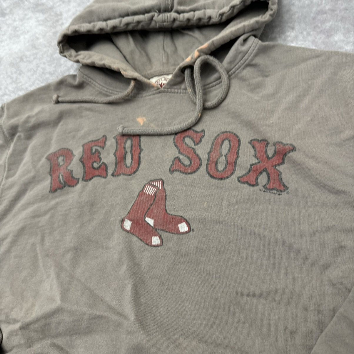 Vintage Vtg Red Socks Hoodie Size US L / EU 52-54 / 3 - 2 Thumbnail