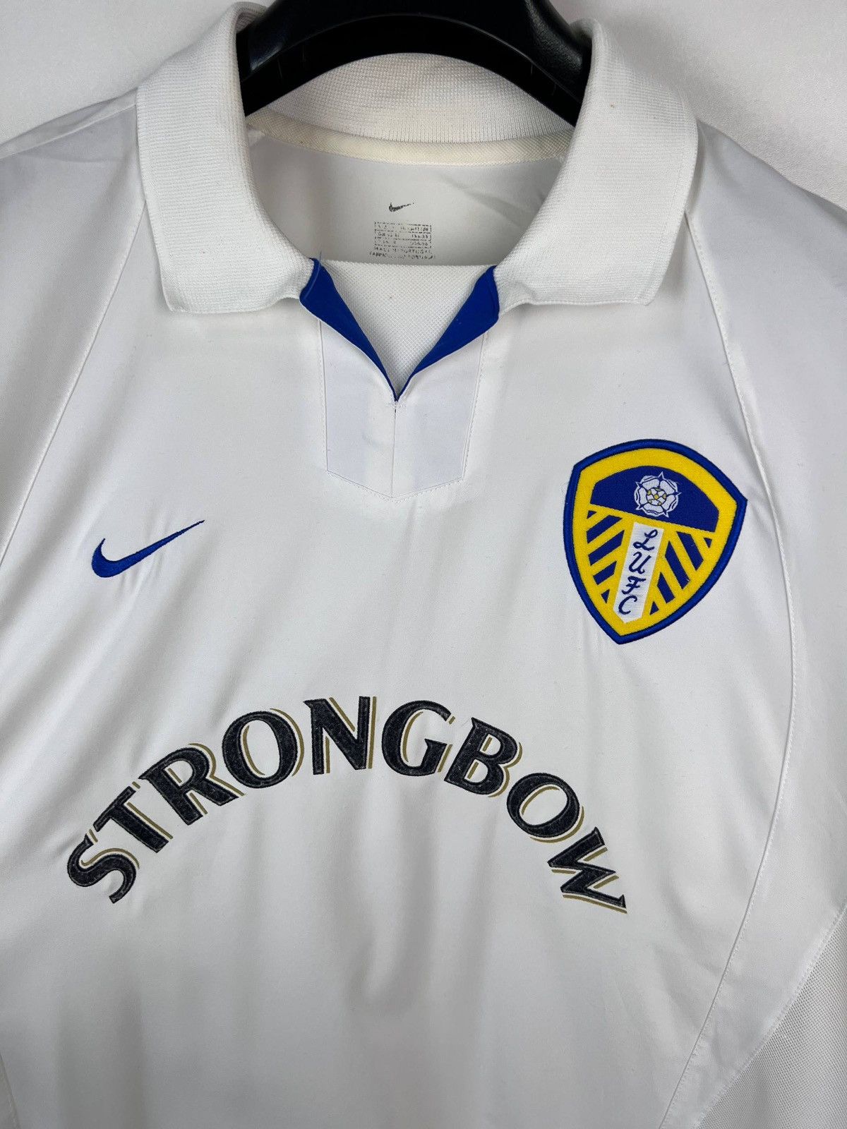 Nike Leeds United Nike 2002-03 jersey vintage t-shirts size XXL Size US XXL / EU 58 / 5 - 7 Thumbnail