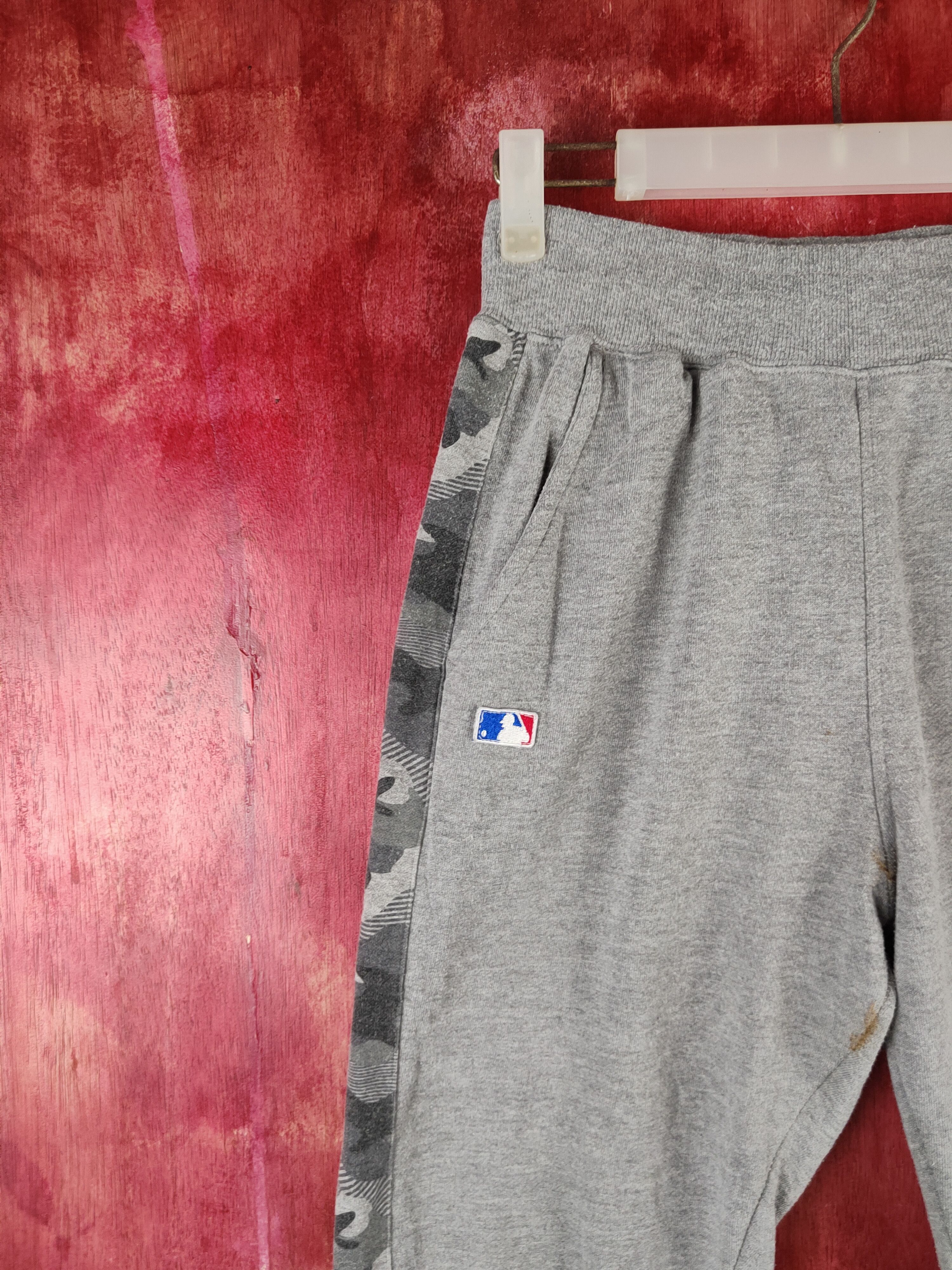 Japanese Brand × Vintage Major League Baseball Gray vintage Sweatpants #S1496 Size US 26 / EU 42 - 4 Thumbnail