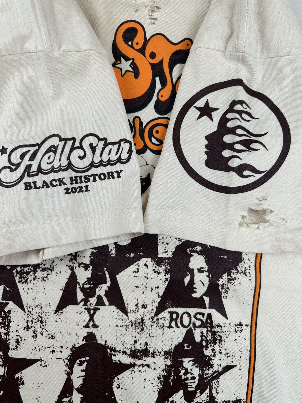 HELLSTAR Hellstar Black Stars T-shirt Size US L / EU 52-54 / 3 - 4 Thumbnail