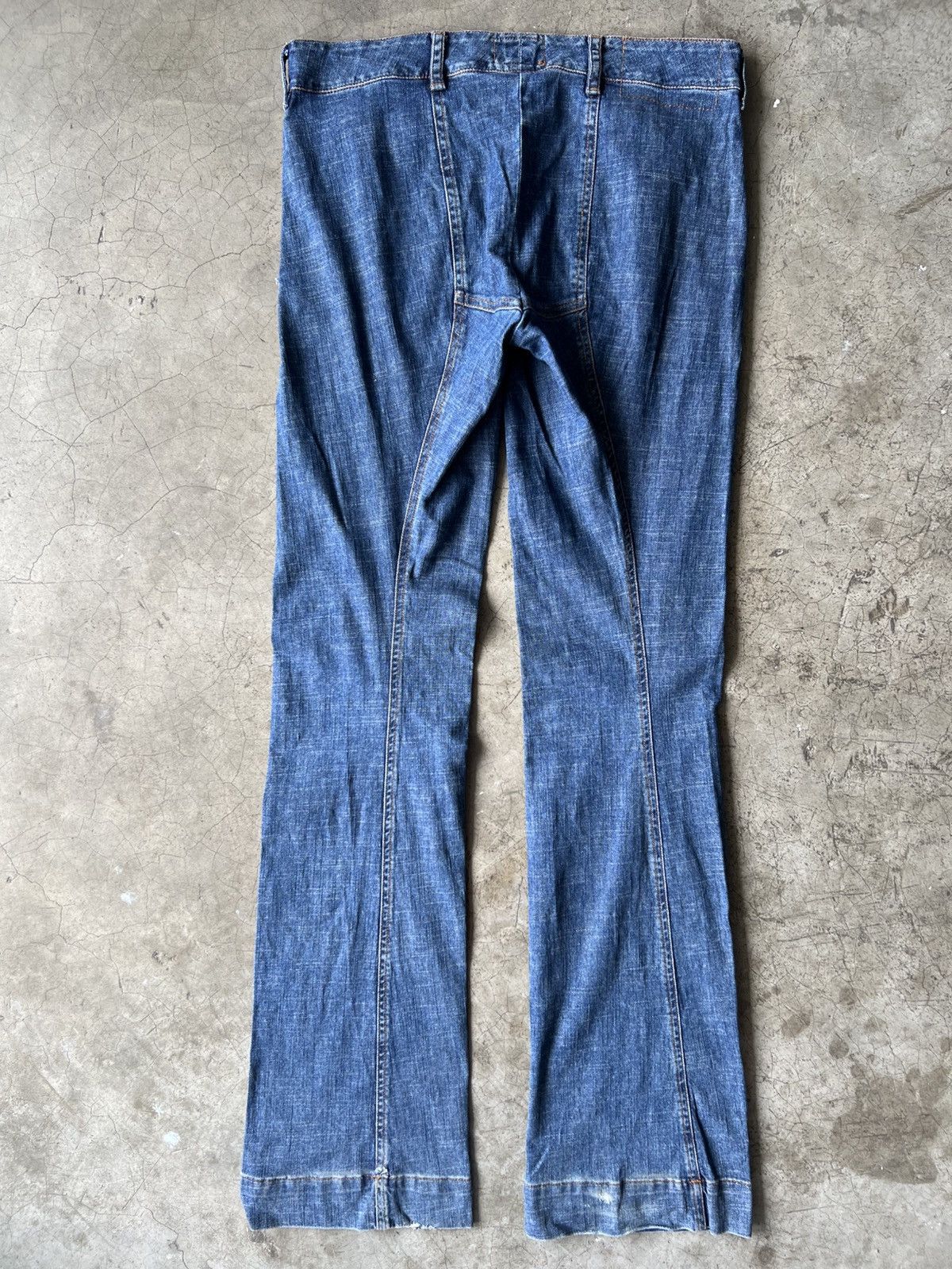 Vivienne Westwood Vivienne Westwood Anglomania - “Pirate” Spiral Flared Jeans Size 28" / US 6 / IT 42 - 6 Thumbnail