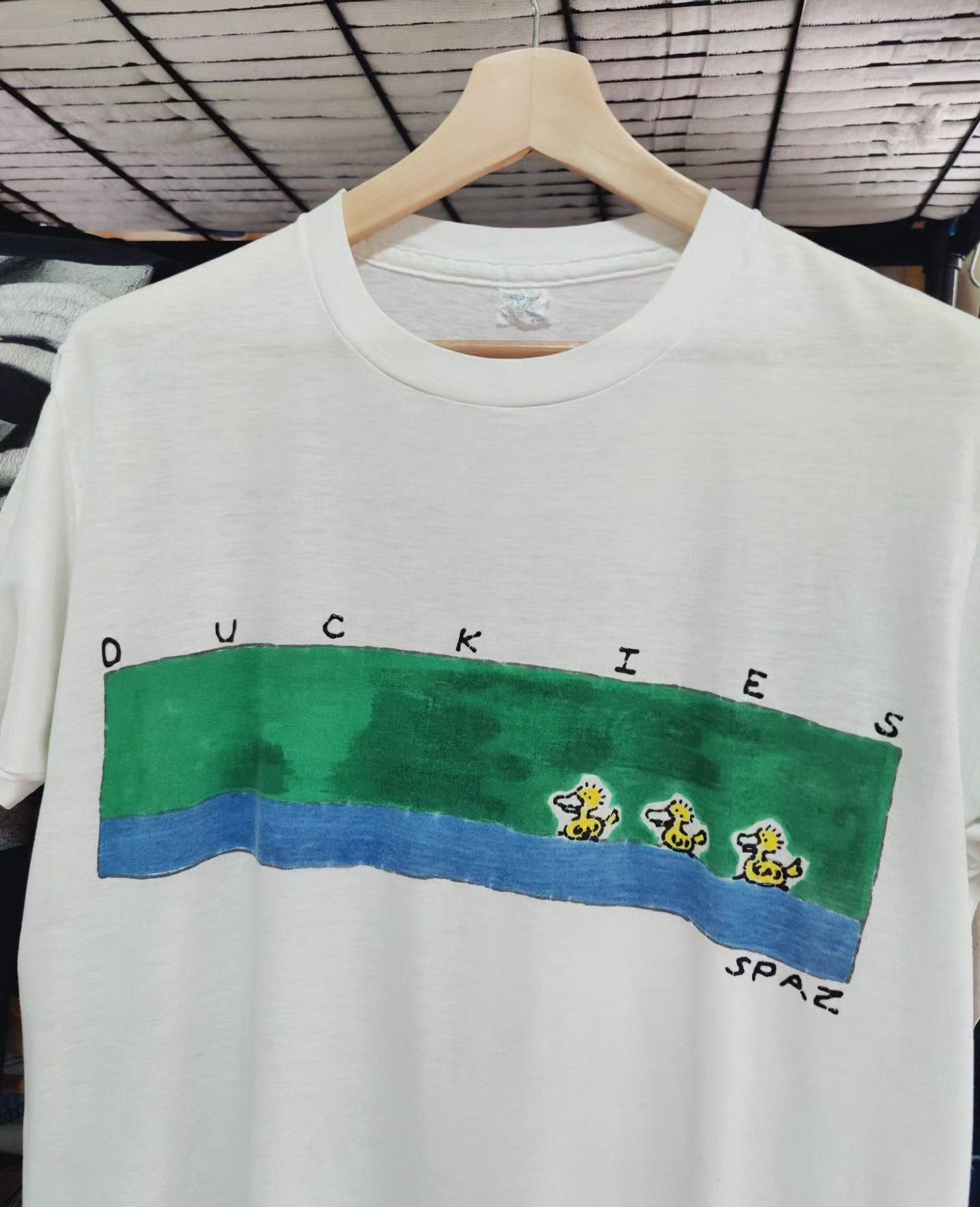 Vintage vintage 80s - Duckies Spaz 🐤🐤🐤 Size US L / EU 52-54 / 3 - 2 Thumbnail