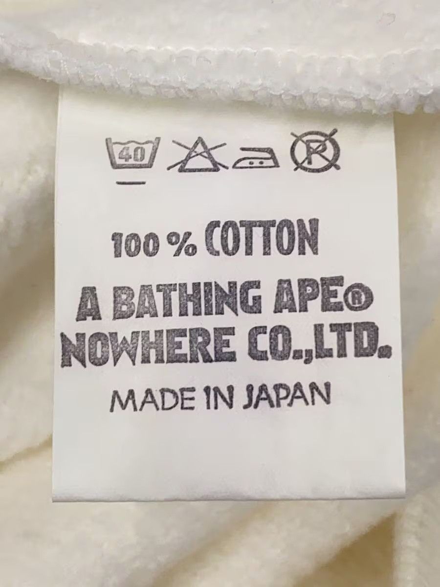 Bape A Bathing Ape Print Cotton Sweatshirt White Size US M / EU 48-50 / 2 - 5 Thumbnail