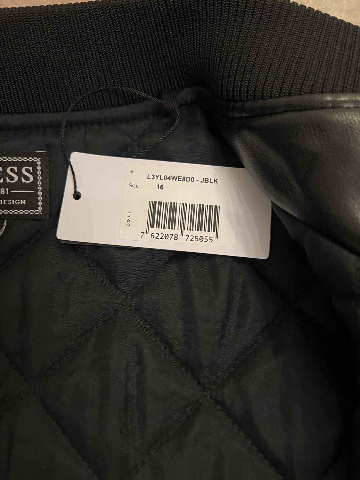 Guess Guess Leather Bomber Size US S / EU 44-46 / 1 - 6 Thumbnail
