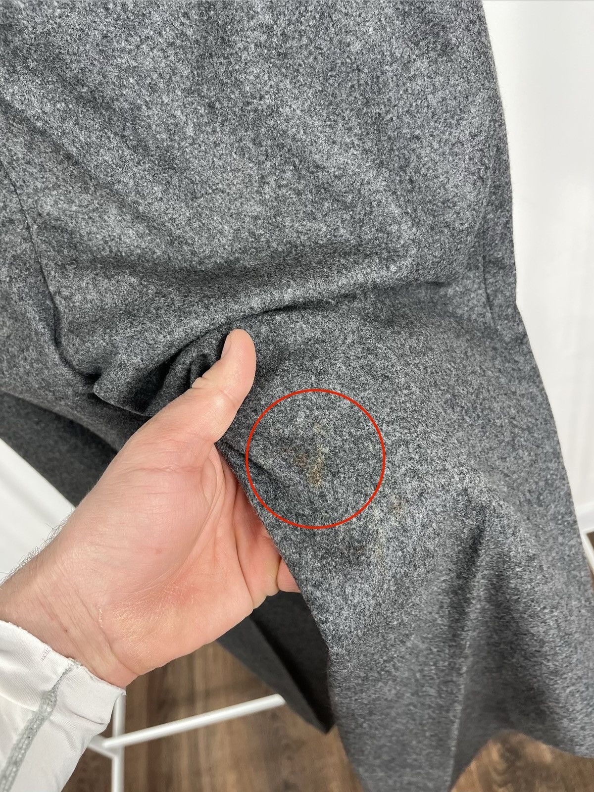 Other Vintage Grey Wool Trousers Classic Tailored Pants Retro Size US 31 - 10 Thumbnail
