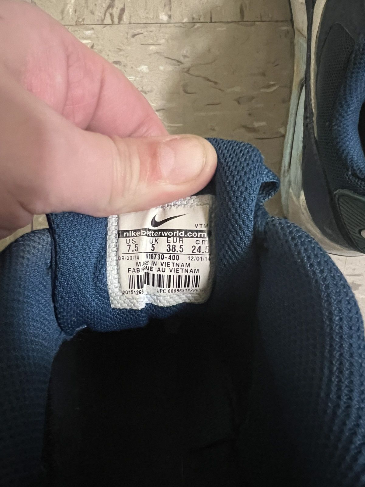 Nike SIZE 7.5W Nike Air Max 90 SE (2014) Size US 7.5 / IT 37.5 - 6 Thumbnail