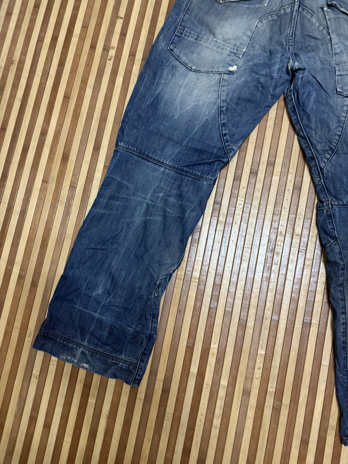 G-Star G-Star Denim Carpenter Pants / Streetwear / Multipocket W34 Size US 34 / EU 50 - 9 Thumbnail