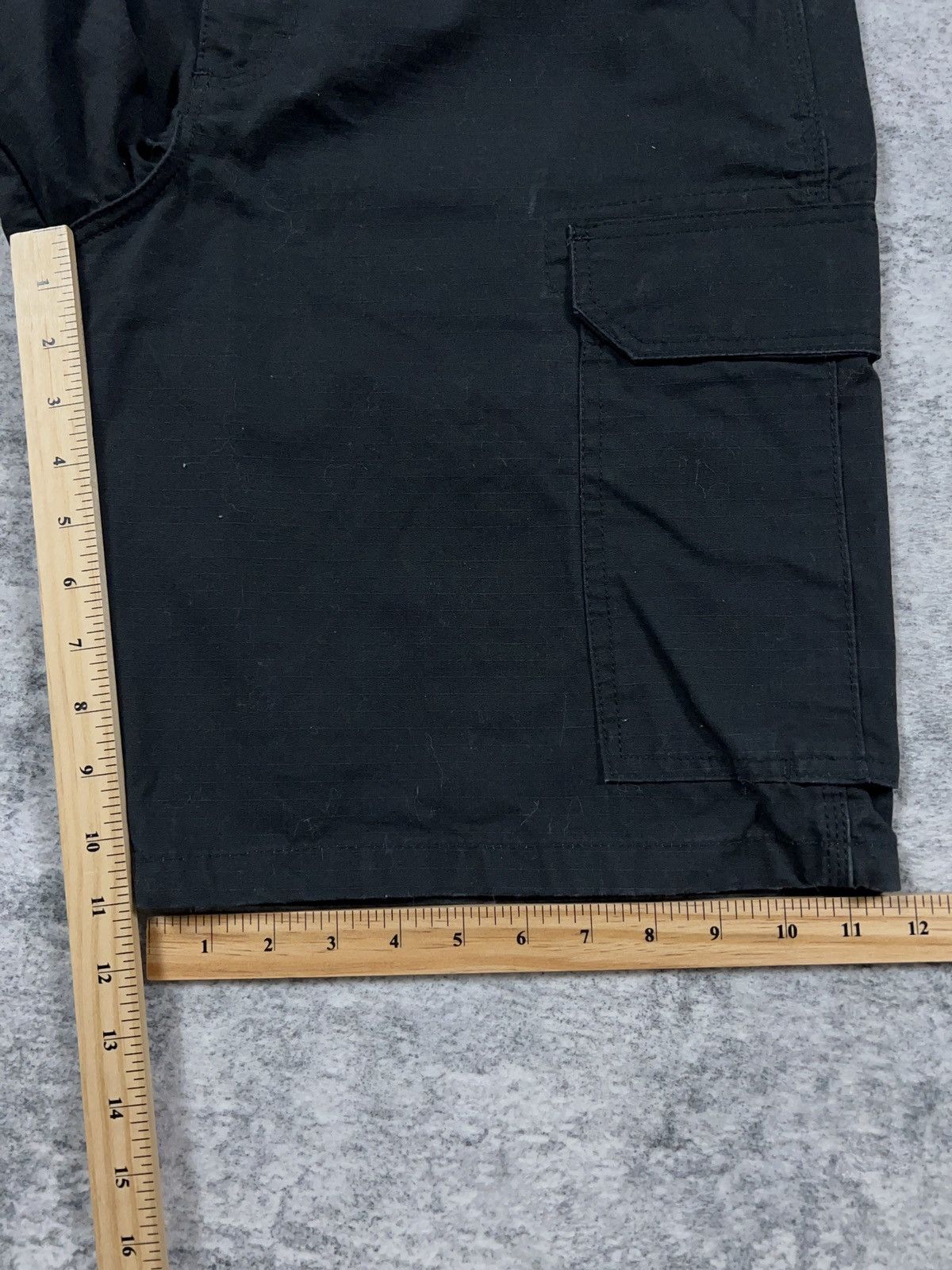Vintage × Wrangler Y2K Wrangler Carpenter Workwear Shorts 36” Size US 36 / EU 52 - 8 Thumbnail