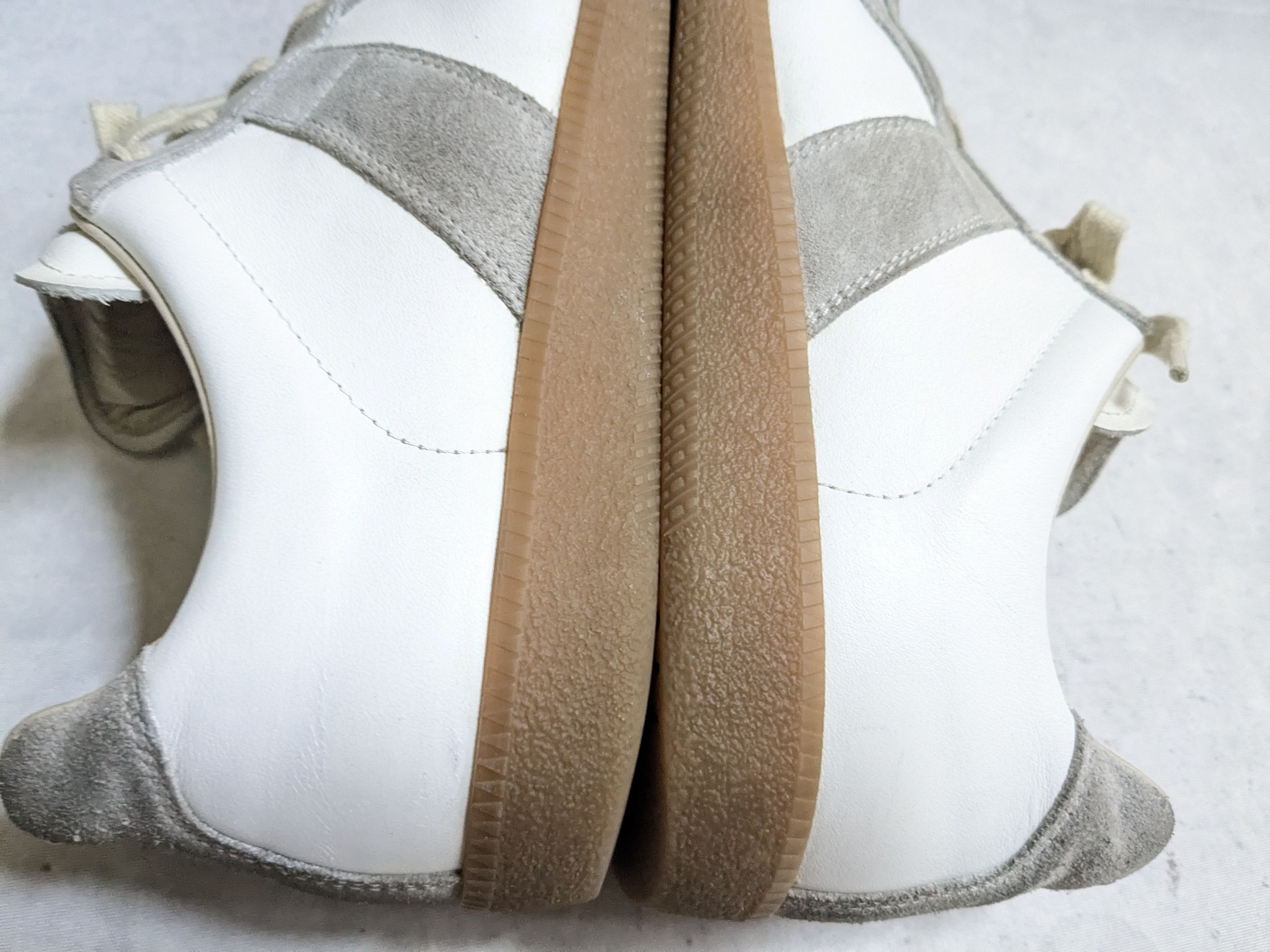 Maison Margiela Maison Margiela Replica Sneakers gat white gray 10.5 43.5 Size US 10.5 / EU 43-44 - 14 Thumbnail
