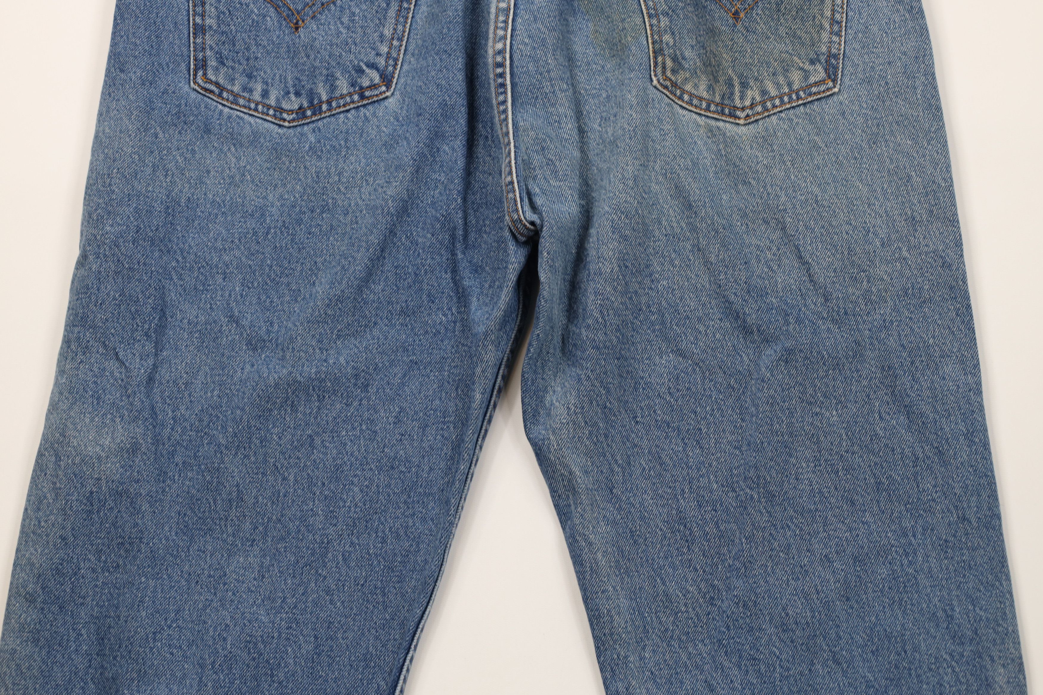 Levi's Vintage 90s Levis 505 Orange Tab Regular Straight Leg Jeans Size US 38 / EU 54 - 12 Thumbnail