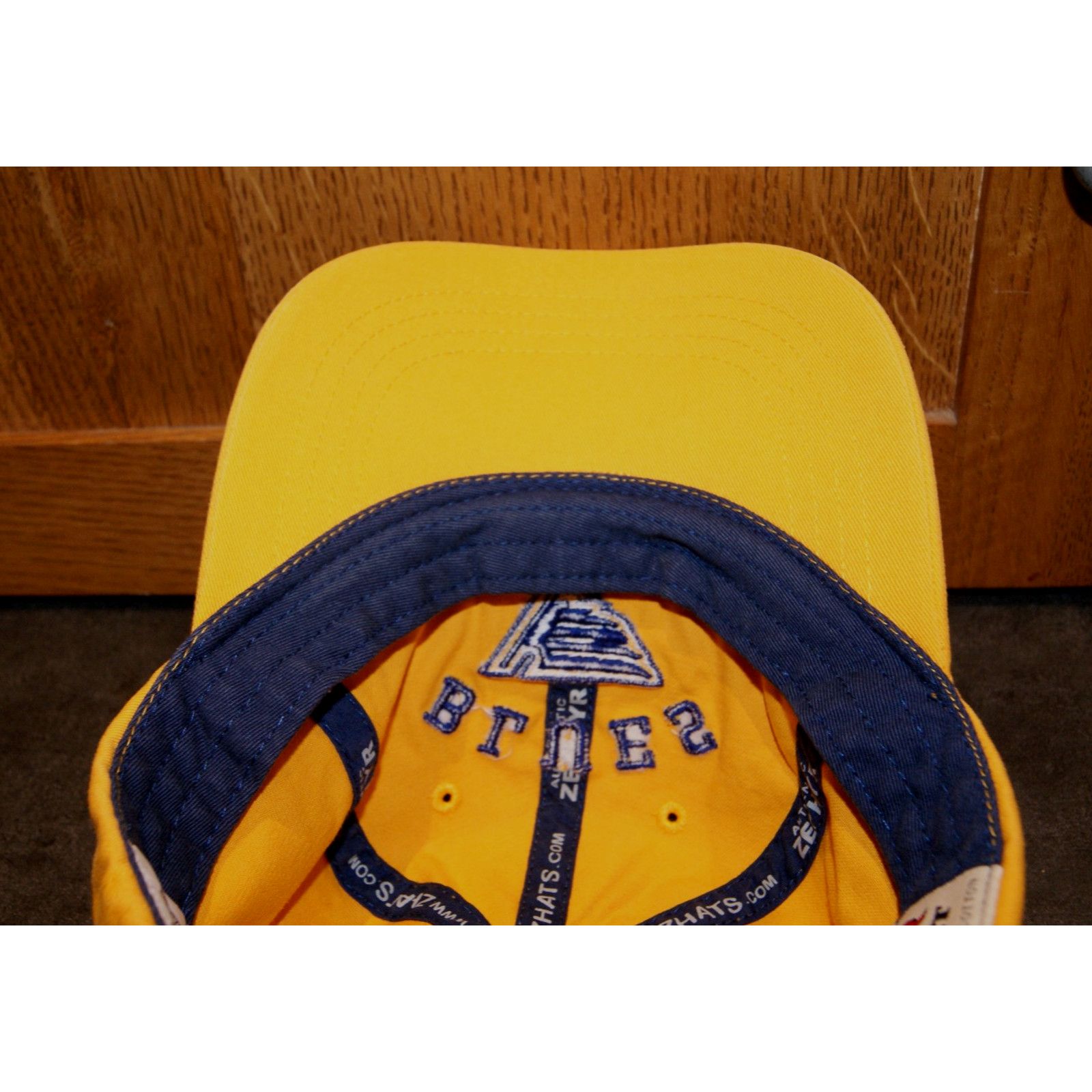 Zephyr VTG Y2K St Louis Blues Zephyr Strapback Cap Hat Casual Fit Size ONE SIZE - 6 Thumbnail