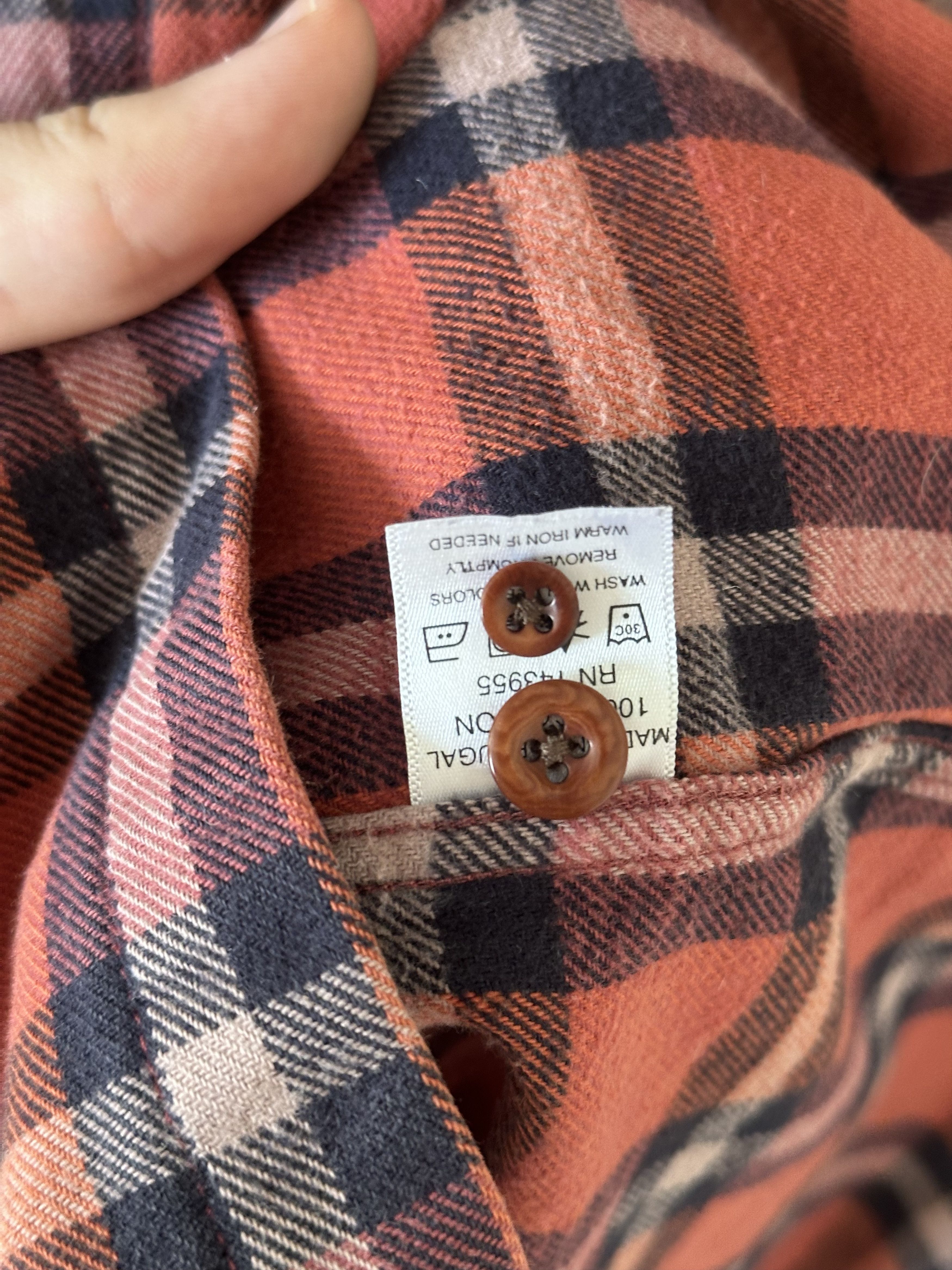 Other Guideboat tab-collar flannel Size US L / EU 52-54 / 3 - 4 Thumbnail