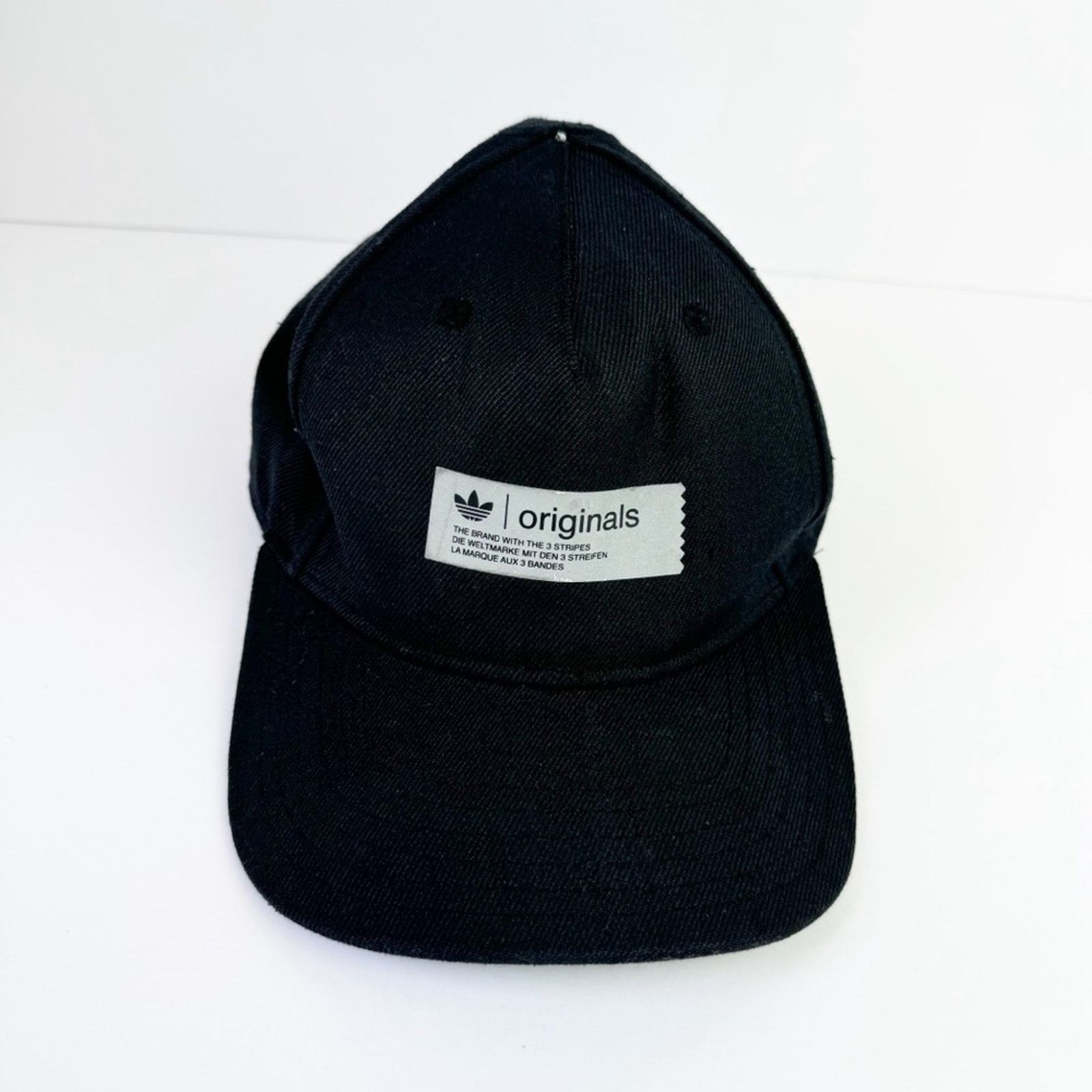Adidas Adidas Original Black Trucker Cap One Size Fits All Size ONE SIZE - 2 Thumbnail
