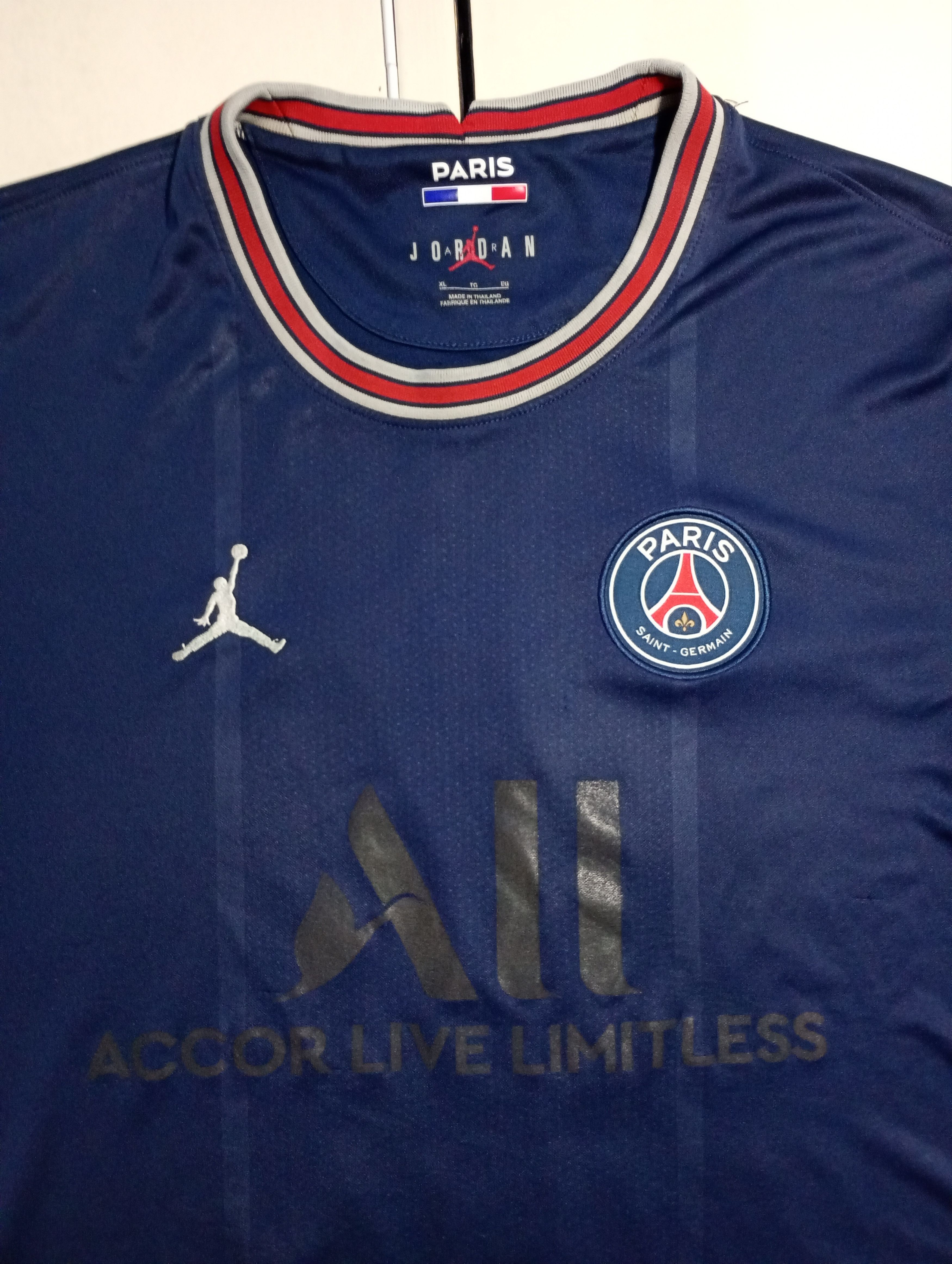 Jordan Brand Jordan Paris Saint Germain FC Jersey #30 Messi 2022-2023 Size US XL / EU 56 / 4 - 8 Thumbnail