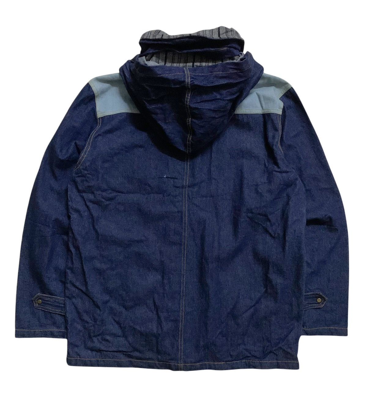Hysteric Glamour × Issey Miyake 💥Vtg Japanese Amina Patchwork Hoodie Jacket Size US M / EU 48-50 / 2 - 3 Thumbnail