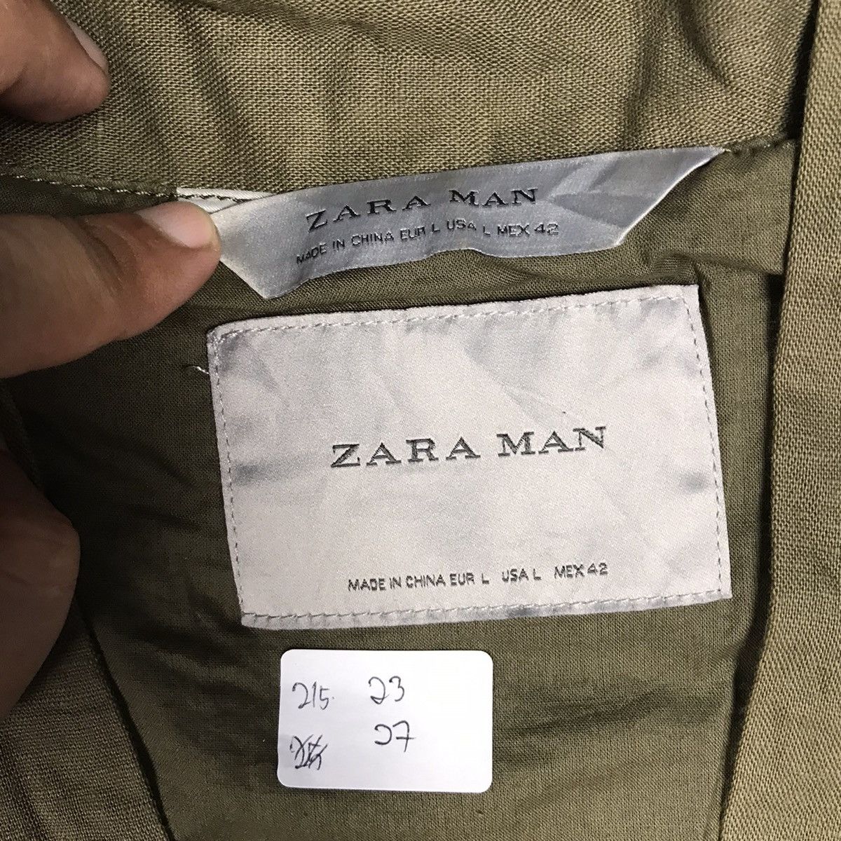 Japanese Brand × Zara ZARA MAN DENIM KIMONO JAPAN STYLE EMBROIDERY DESIGN Size US L / EU 52-54 / 3 - 10 Thumbnail