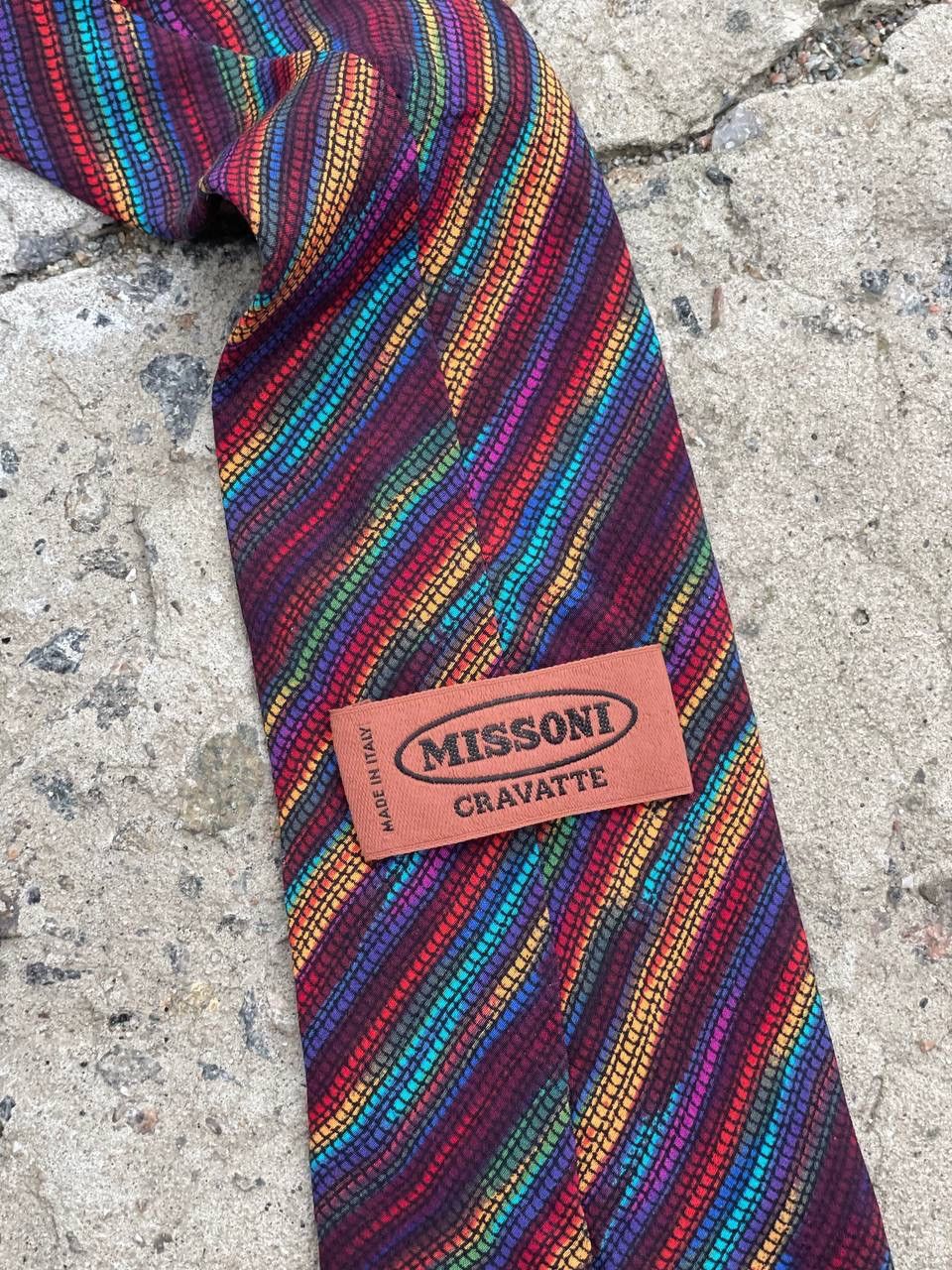 Missoni Luxury Missoni Tie Silk Old Money Made In Italy Size ONE SIZE - 4 Thumbnail