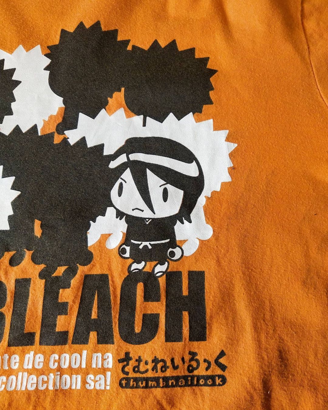 Anime Vintage Bleach Chibi Thumbnailook Series Orange Tees Size US L / EU 52-54 / 3 - 3 Thumbnail