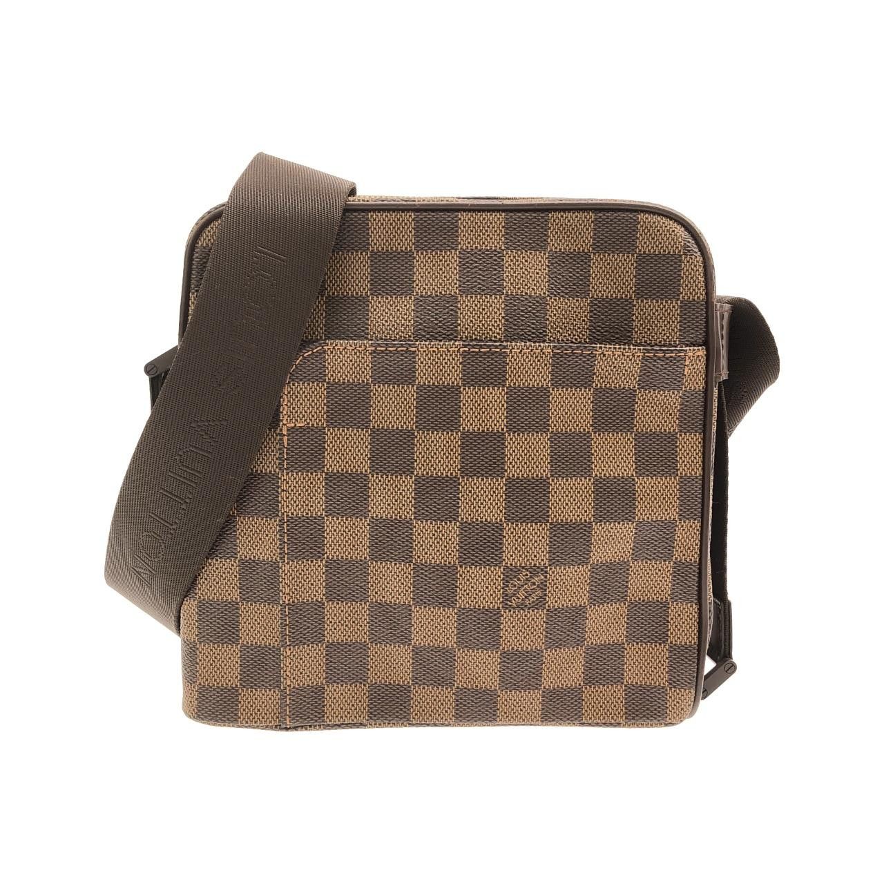 Louis Vuitton Louis Vuitton Louis Vuitton Damier Olaf Shoulder Bag Textile Shoulder Bag N41442 DUTY FREE for USA Size ONE SIZE - 1 Thumbnail