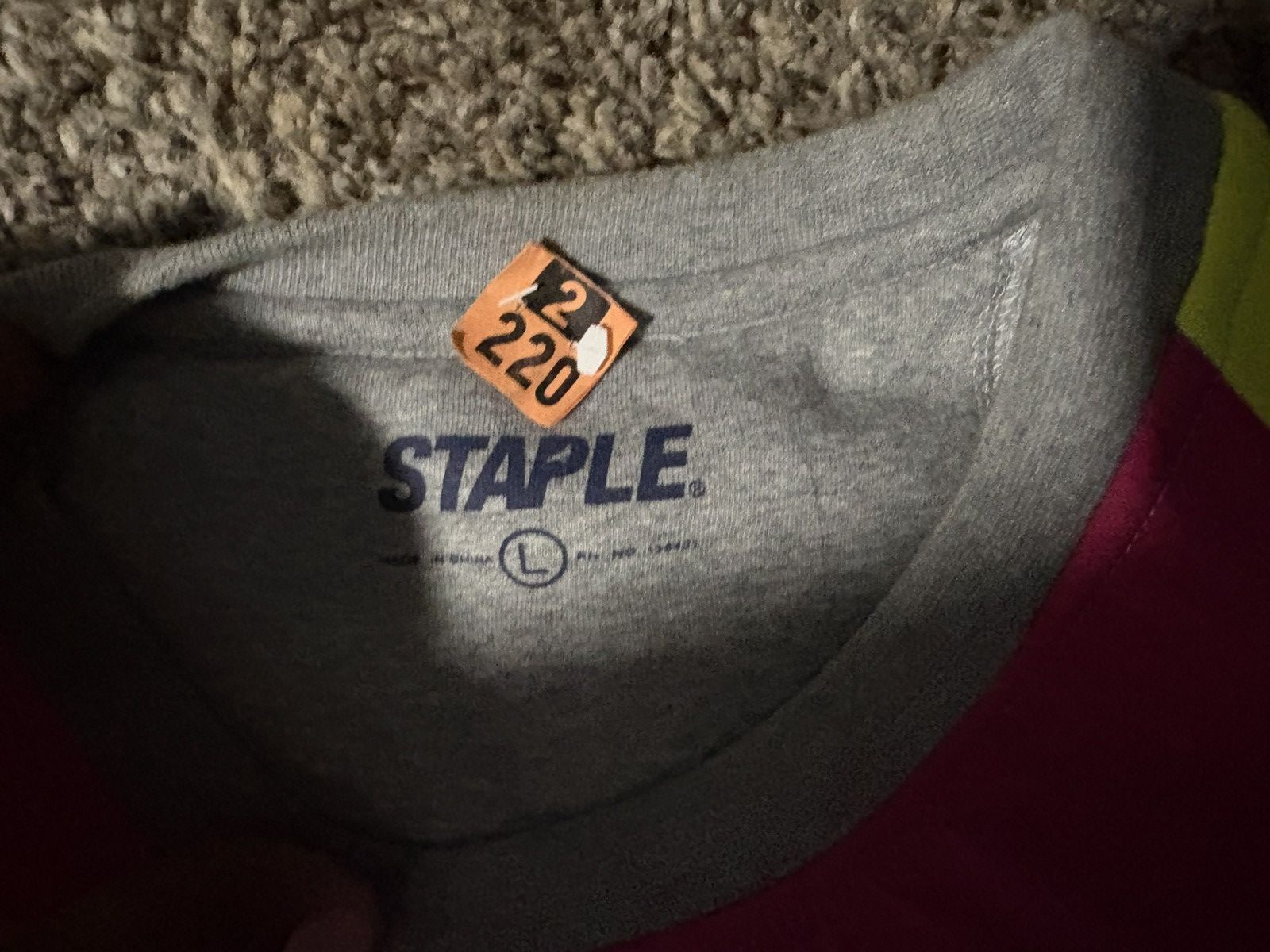 Staple Staple Men’s Pigeon Multicolor Crewneck Sweatshirt Size US L / EU 52-54 / 3 - 3 Thumbnail