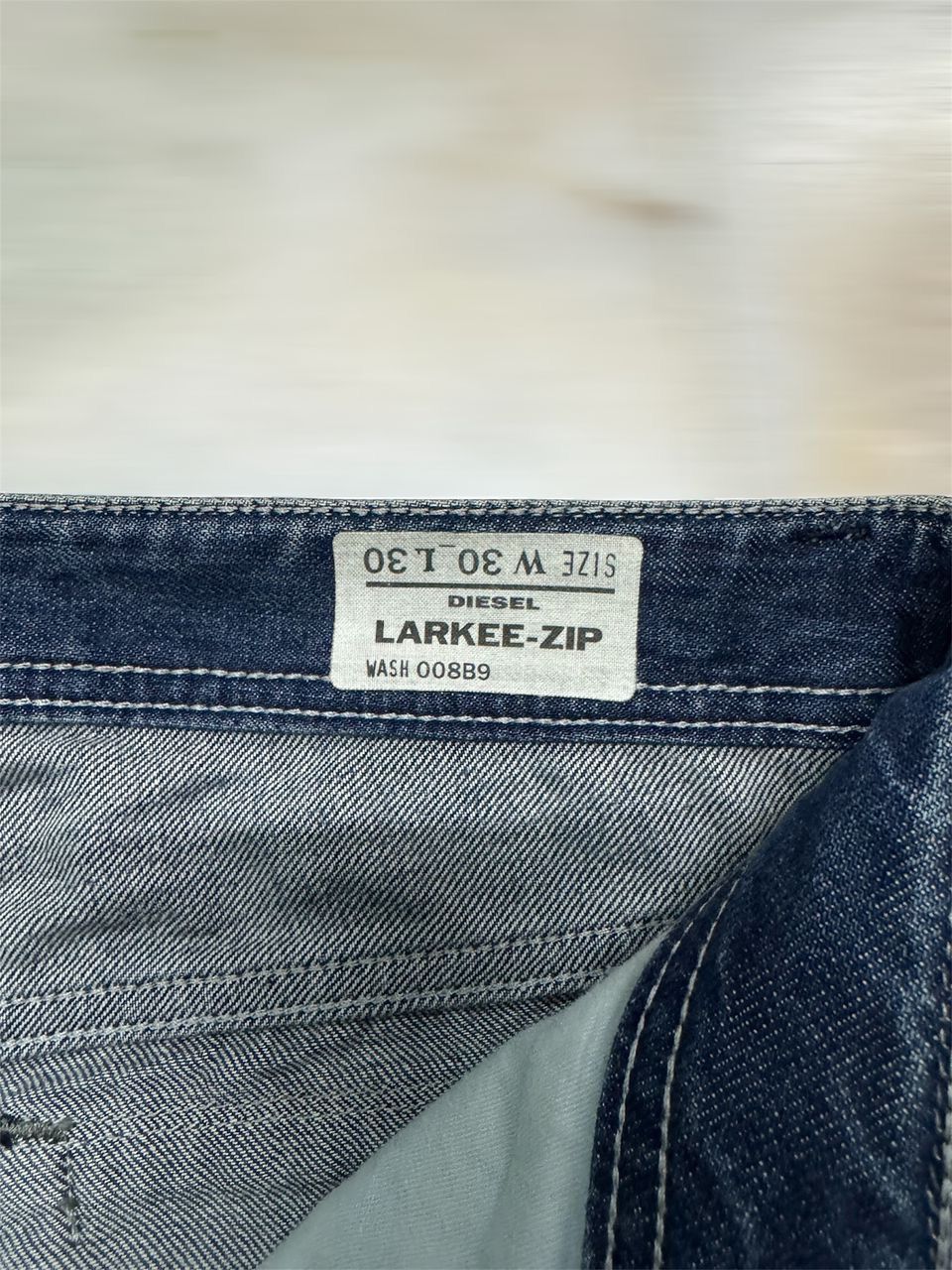 Diesel VINTAGE 00s DIESEL LARKEE-ZIP RUSTY MUD-PUNK DISTRESSING Size US 32 / EU 48 - 9 Thumbnail