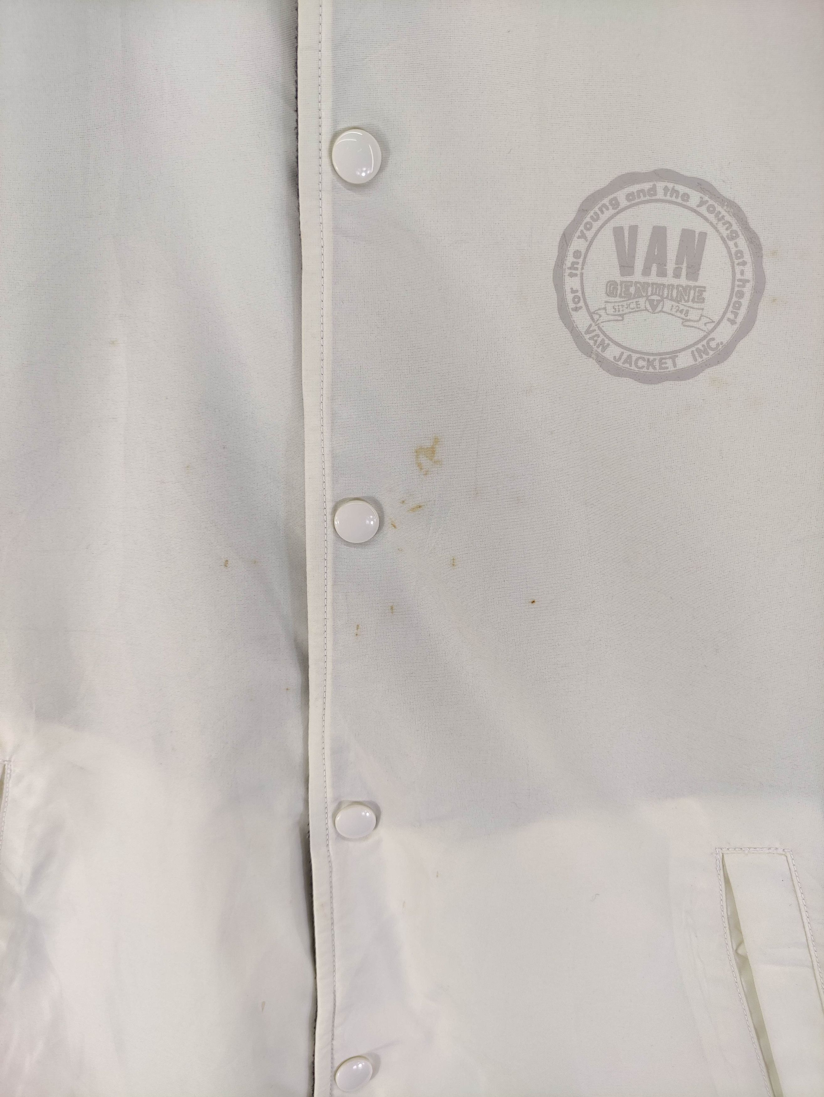Van Vintage Van Fleece Reversible Jacket Snap Button Size US XL / EU 56 / 4 - 7 Thumbnail