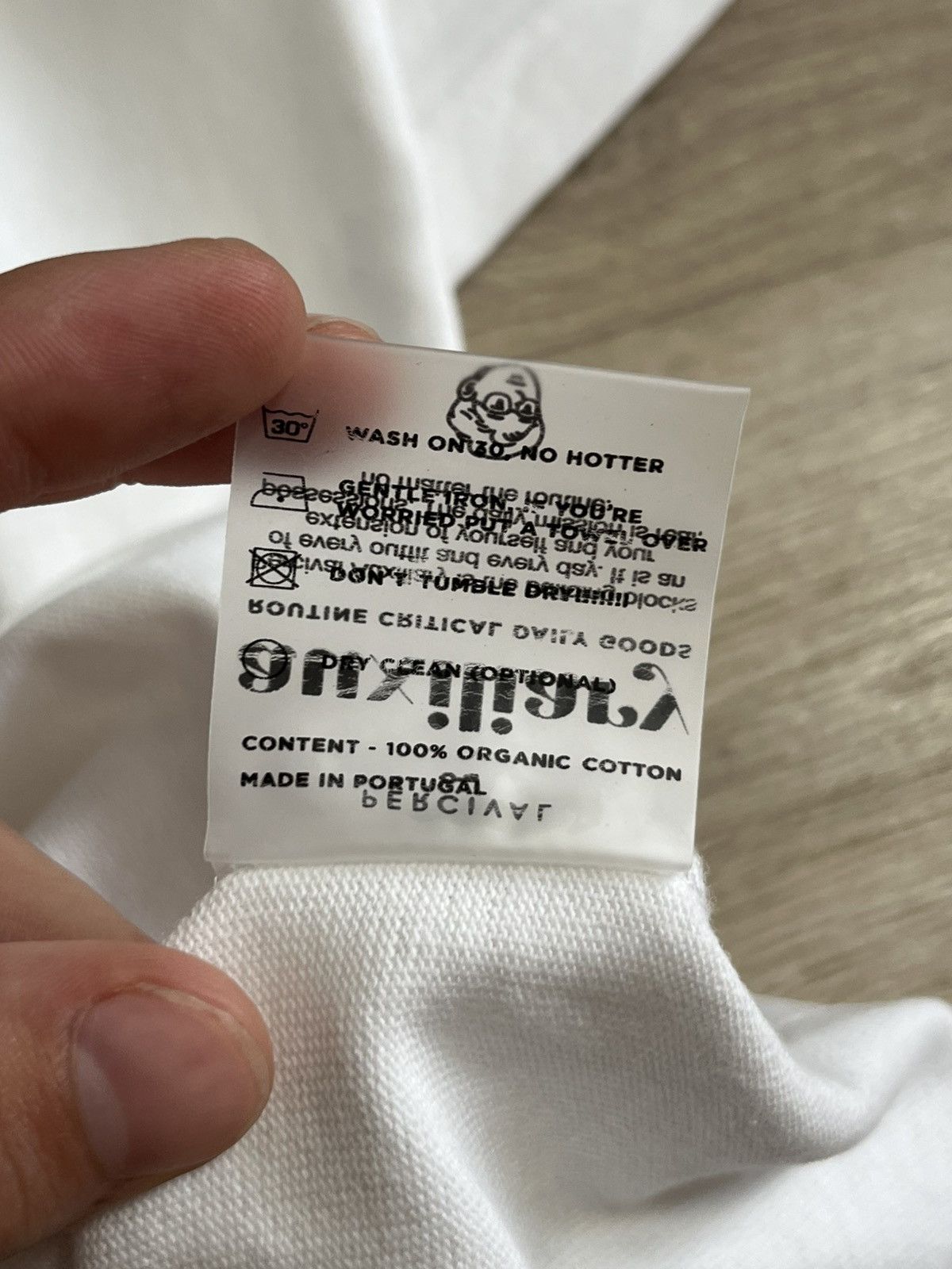 Percival Percival Auxiliary Big Logo T-Shirt Size US M / EU 48-50 / 2 - 13 Thumbnail