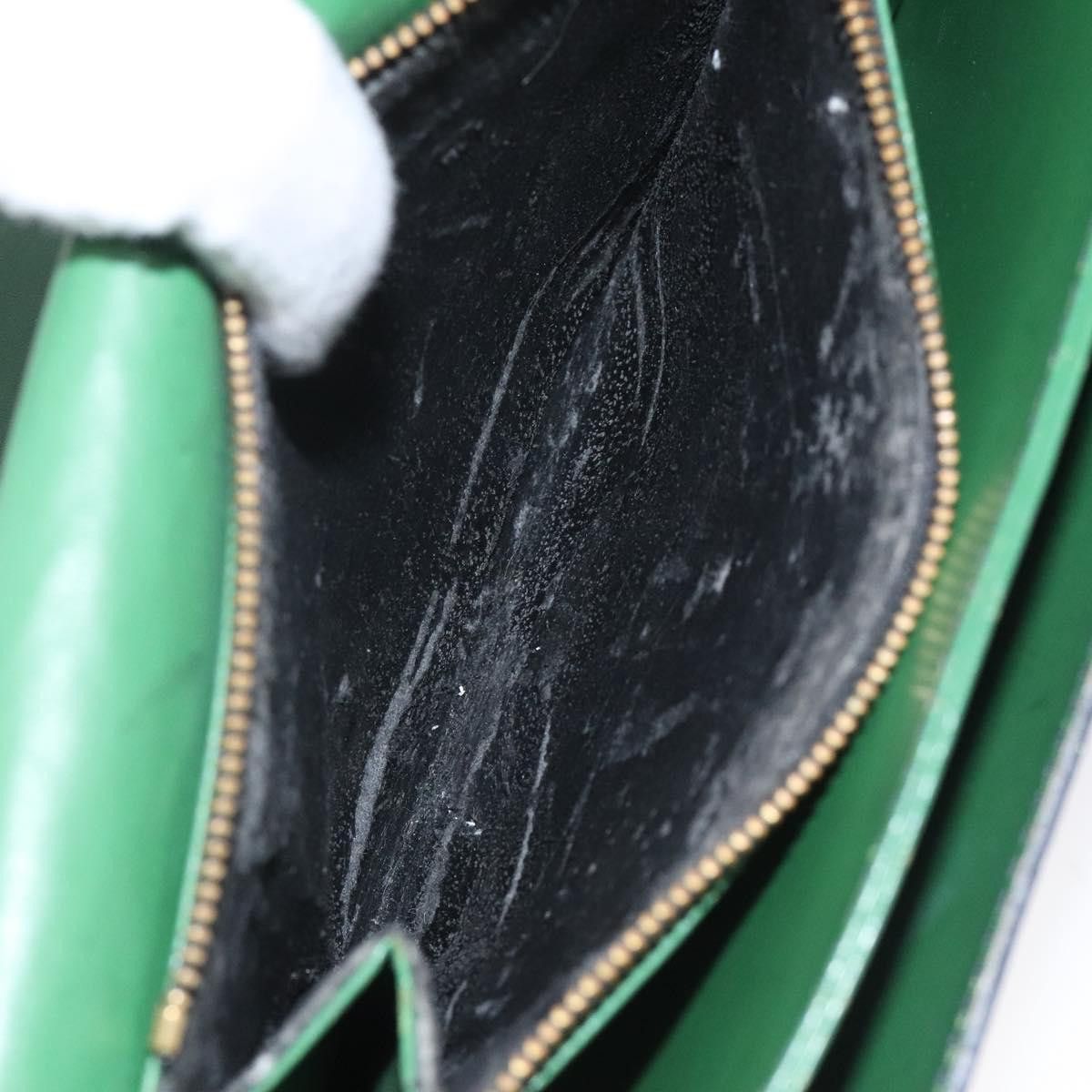 Louis Vuitton LOUIS VUITTON Epi Free Run Shoulder Bag Green Black M52414 Size ONE SIZE - 11 Thumbnail