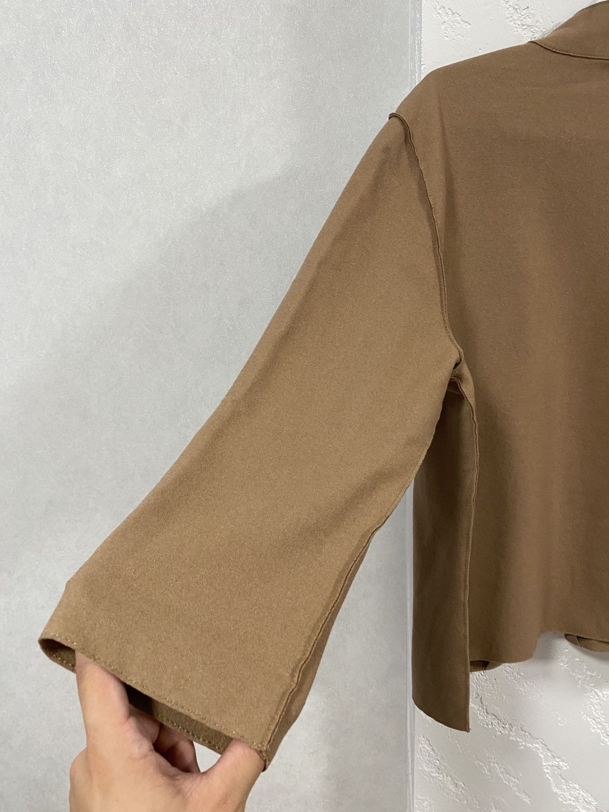 Escada Escada Camel Beige Coat wool and cashmere Jacket Size: 42 Size M / US 6-8 / IT 42-44 - 12 Thumbnail