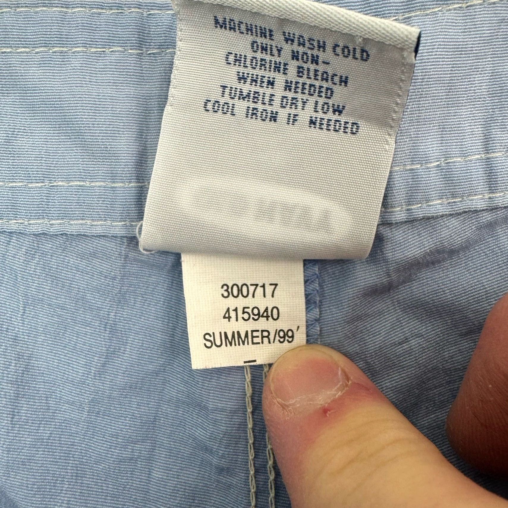 Old Navy VINTAGE Old Navy Womens Swim Trunks 18 Blue Hipster Beach 90s Y2K Pool Board Shorts Size ONE SIZE - 7 Thumbnail