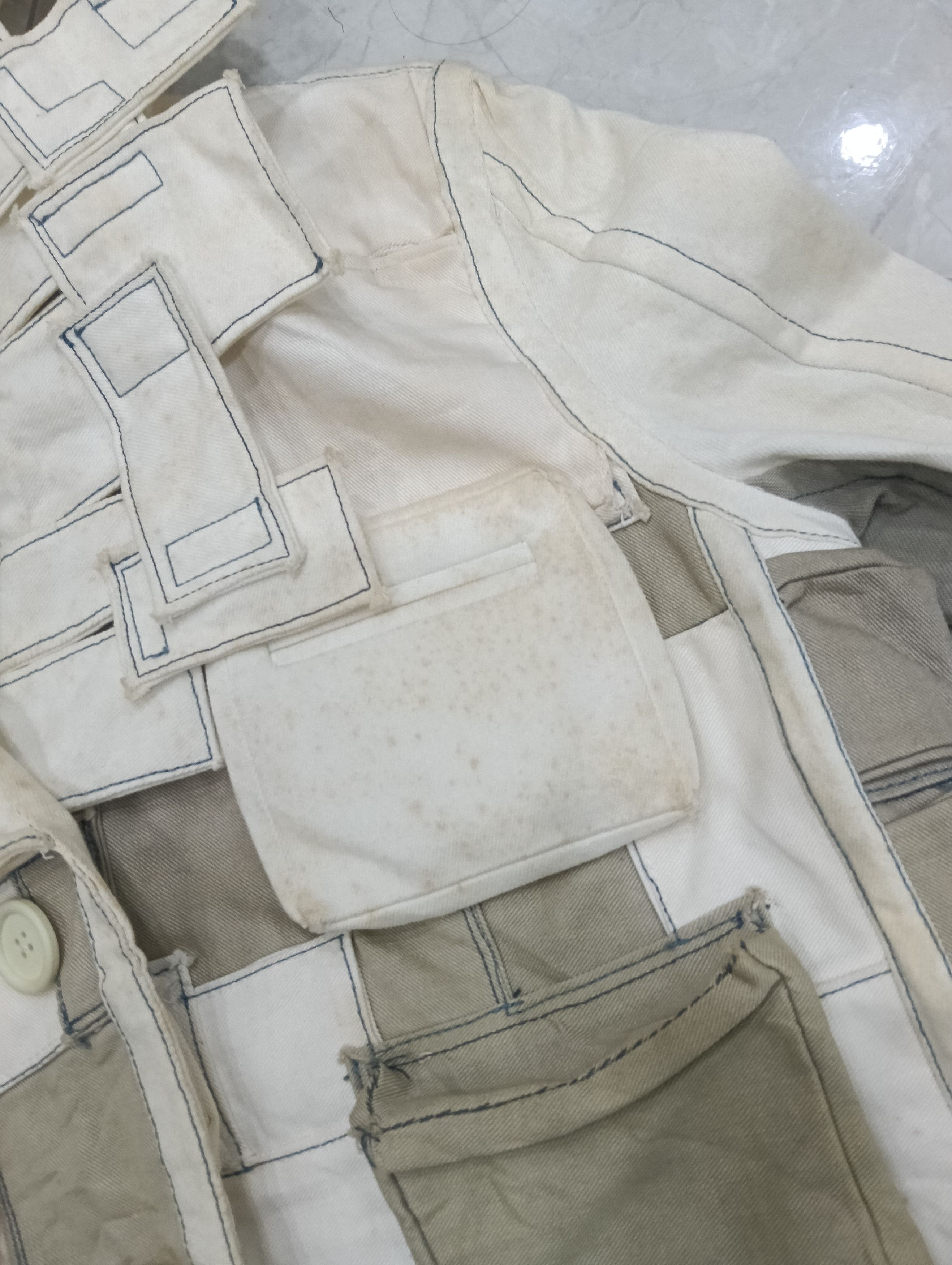 Junya Watanabe Unbranded Japanese Patchwork Like Junya WatanabeDesign Size M / US 6-8 / IT 42-44 - 7 Thumbnail