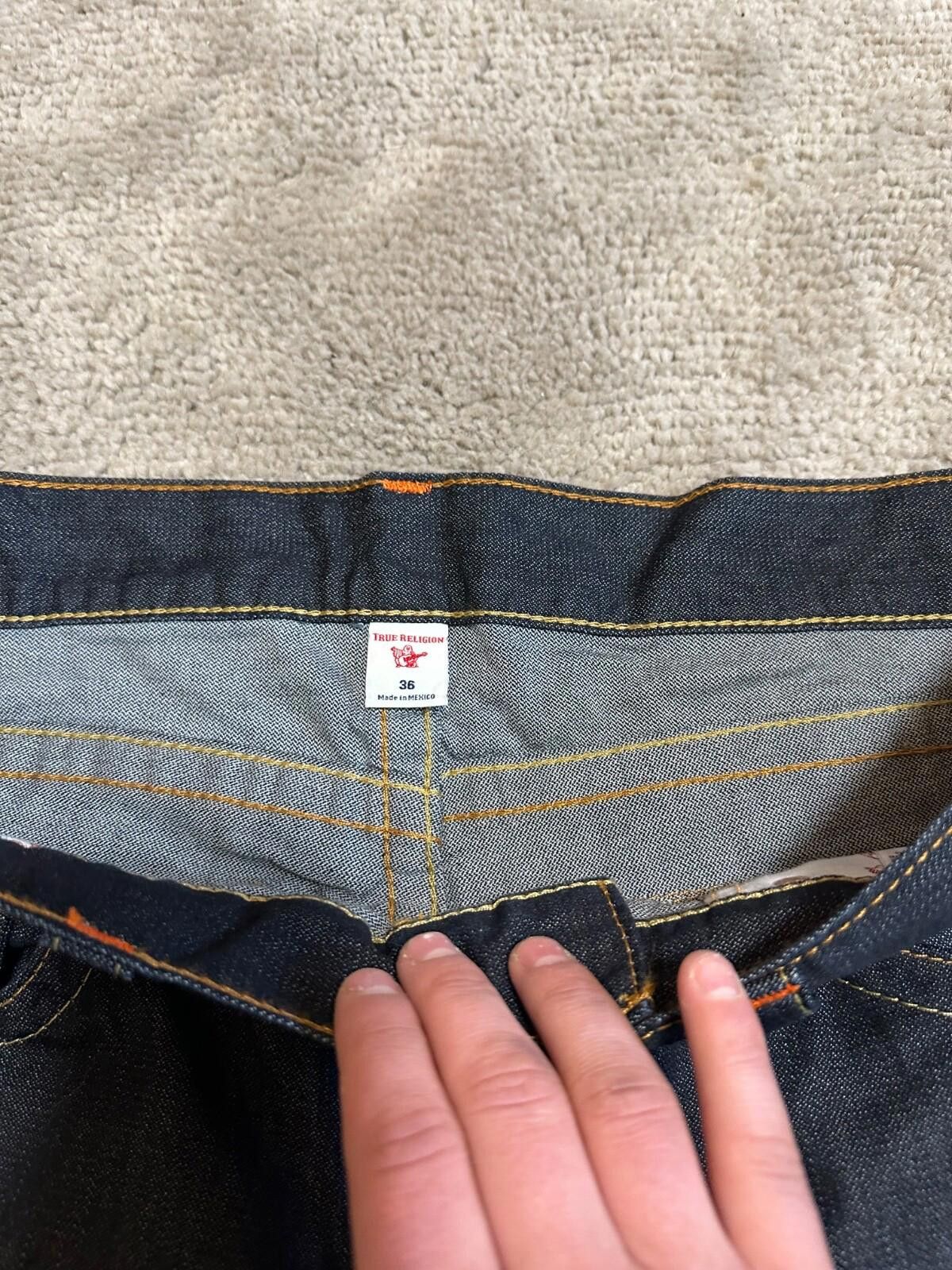 True Religion True Religion Jeans Mens 36 Blue Skinny Fit Size US 36 / EU 52 - 9 Thumbnail