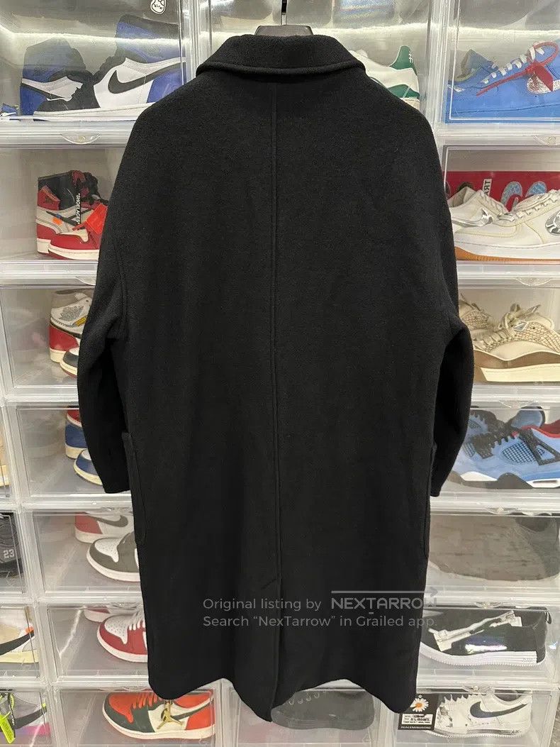 Chrome Hearts CHROME HEARTS Size M Black cashmere long coat Size M / US 6-8 / IT 42-44 - 4 Thumbnail