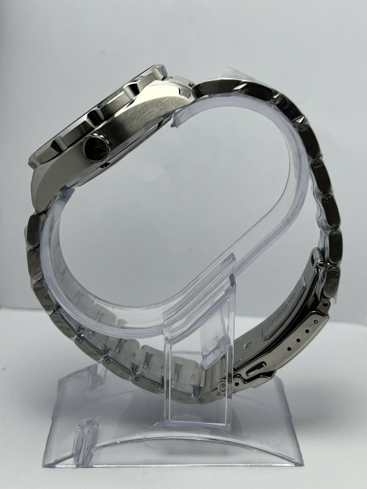 Seiko Seiko Sports Automatic Directional Bazel Day/Date Japan Size 44 - 5 Thumbnail