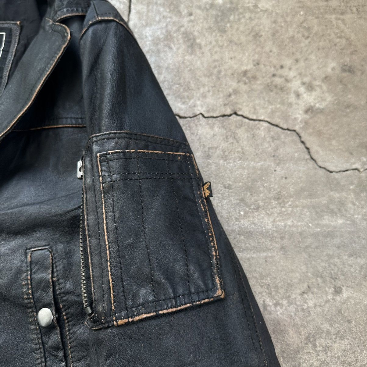 Alpha Industries Alpha Industries Leather Flight Jacket Size US M / EU 48-50 / 2 - 5 Thumbnail