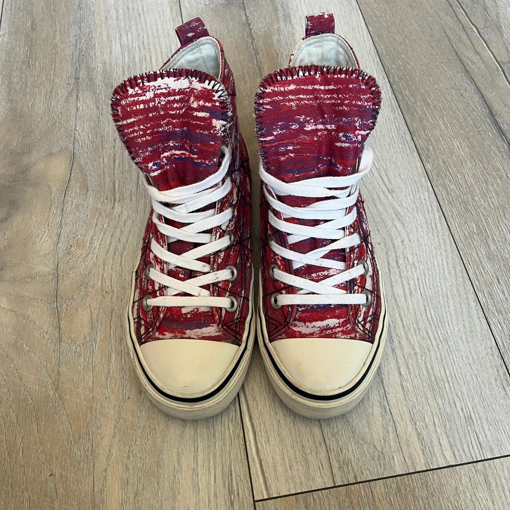 H&M × Isabel Marant H&M x Isabel Marant 2013 High Top Sneakers 36 eu Size US 4 / IT 34 - 2 Thumbnail