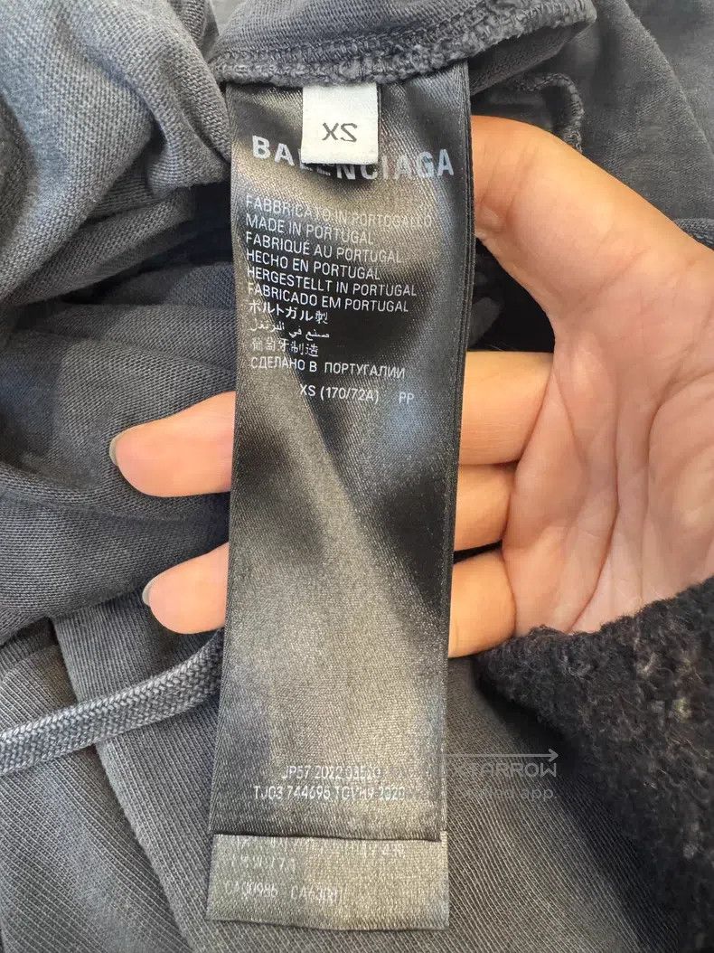 Balenciaga Balenciaga size XS Solid Color Hole Elastic Waist Tapered Size US 27 - 6 Thumbnail