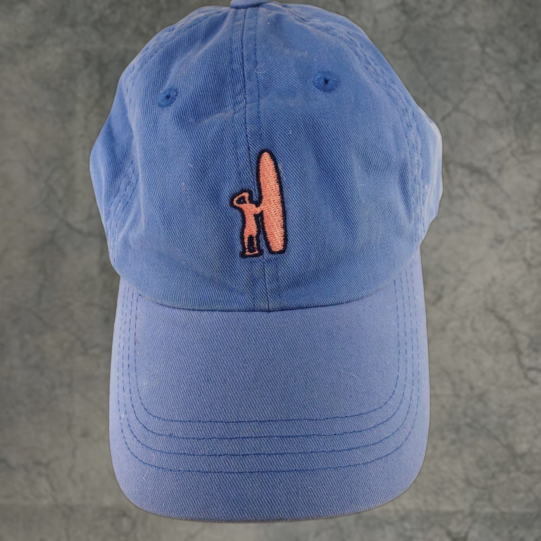 johnnie-O VINTAGE? No — Johnnie-O Surf Logo Adjustable Cap Slate Blue Baseball Hat Baseball Cap Johnnie-O Logo Adjustable Cap Crewneck? Size ONE SIZE - 1 Thumbnail