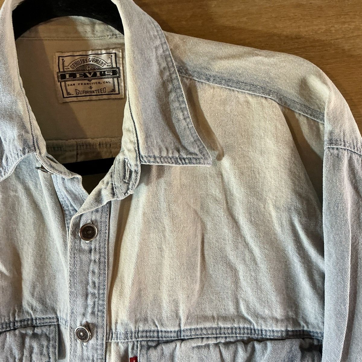 Levi's Levi’s Denim Shirt Button UpWestern Vintage Style Large Size US L / EU 52-54 / 3 - 6 Thumbnail