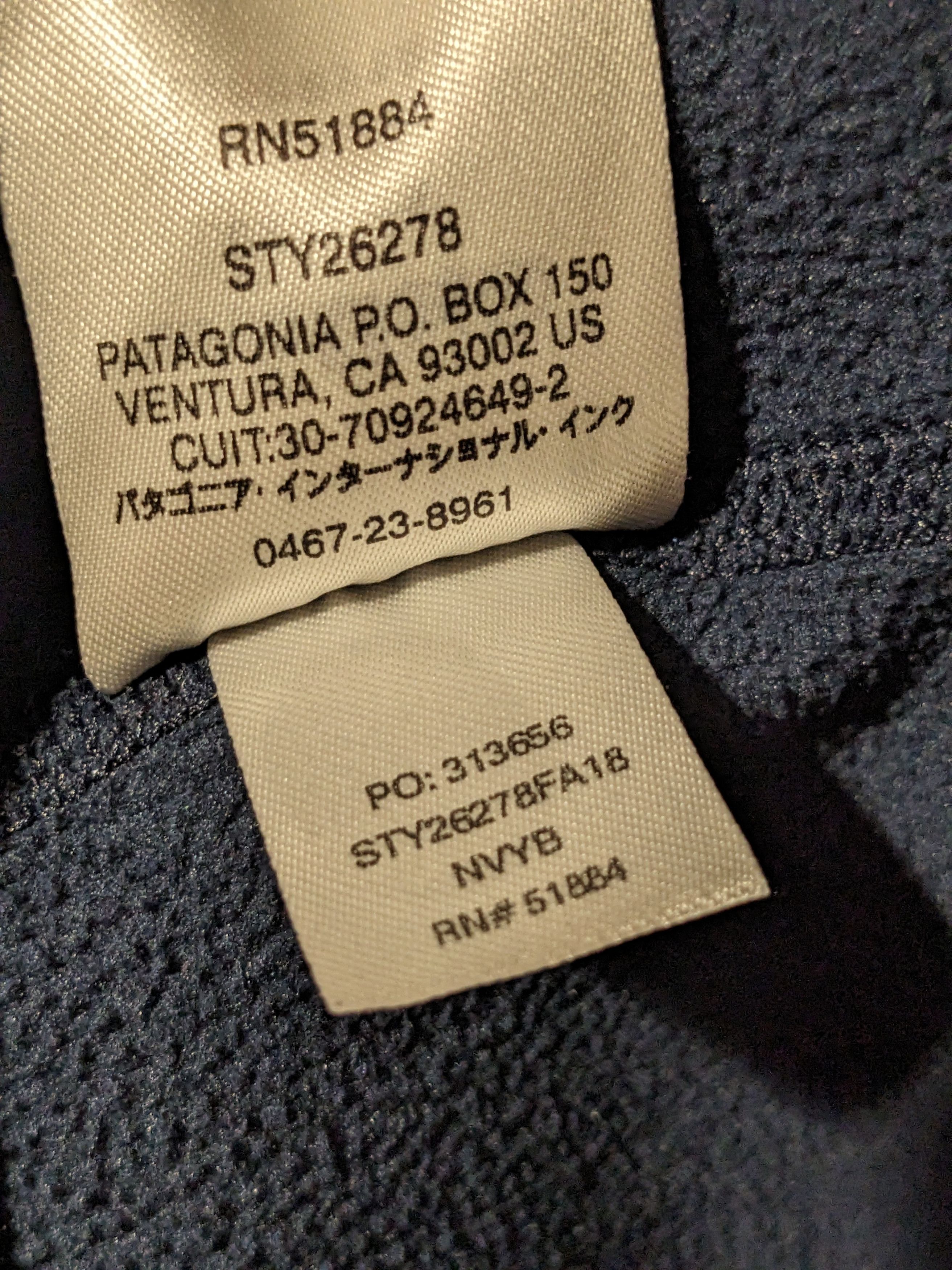 Designer × Patagonia Patagonia Women's Micro D 1/4 Zip Blue Large Sweater Size M / US 6-8 / IT 42-44 - 5 Thumbnail